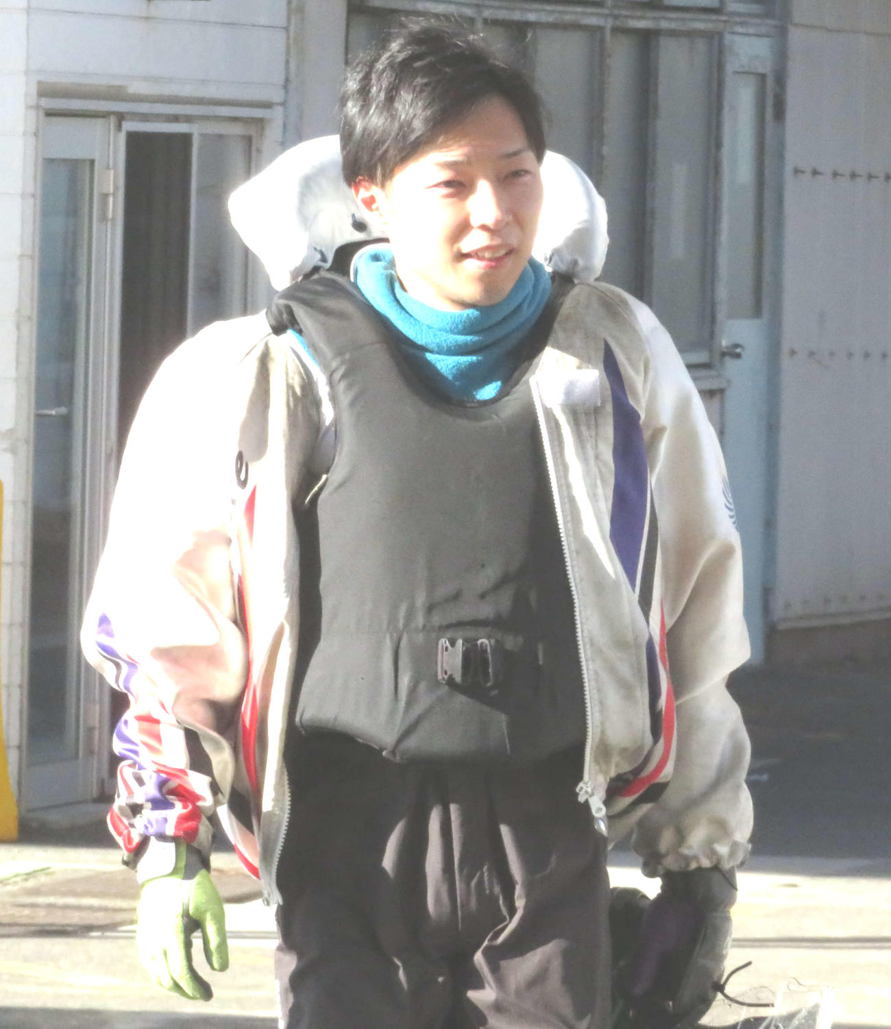 伸びを中心に動きが力強い大須賀友