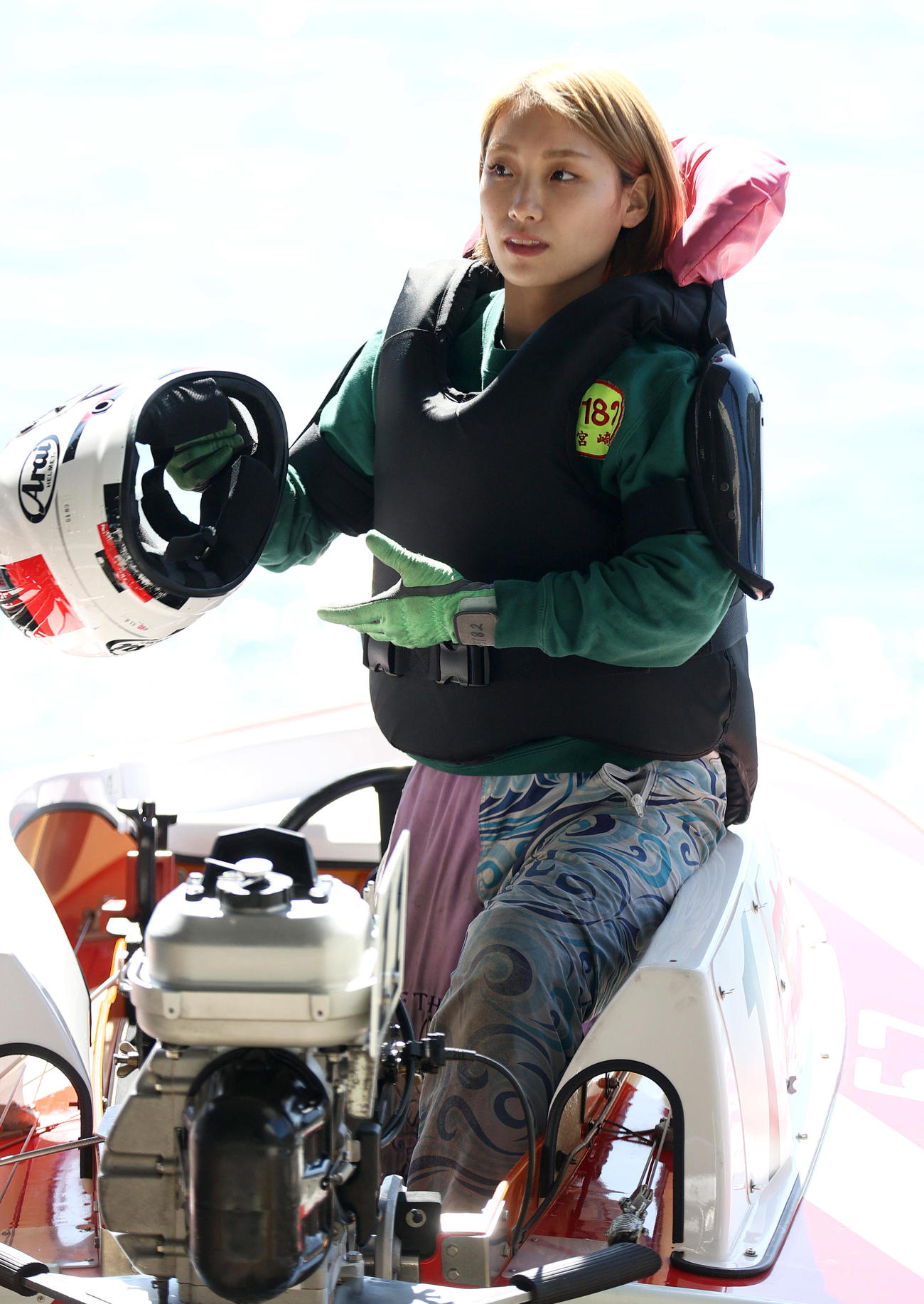 宮崎安奈（撮影・上山淳一）