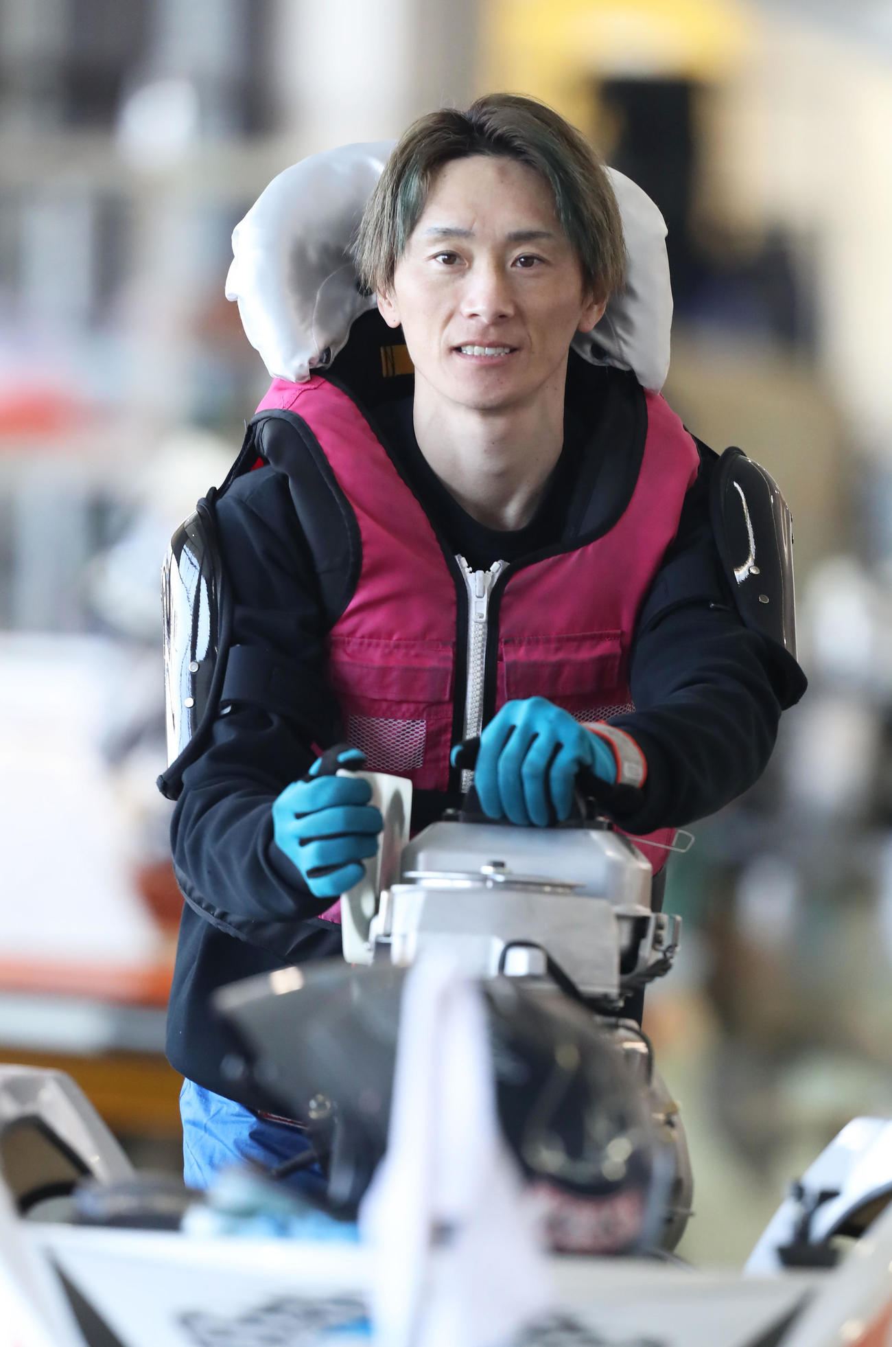 巻き返しを狙う峰竜太（撮影・屋方直哉）