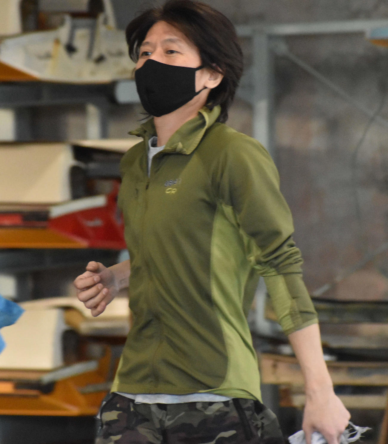 準優進出を決めた佐々木和伸（撮影・平田英治）