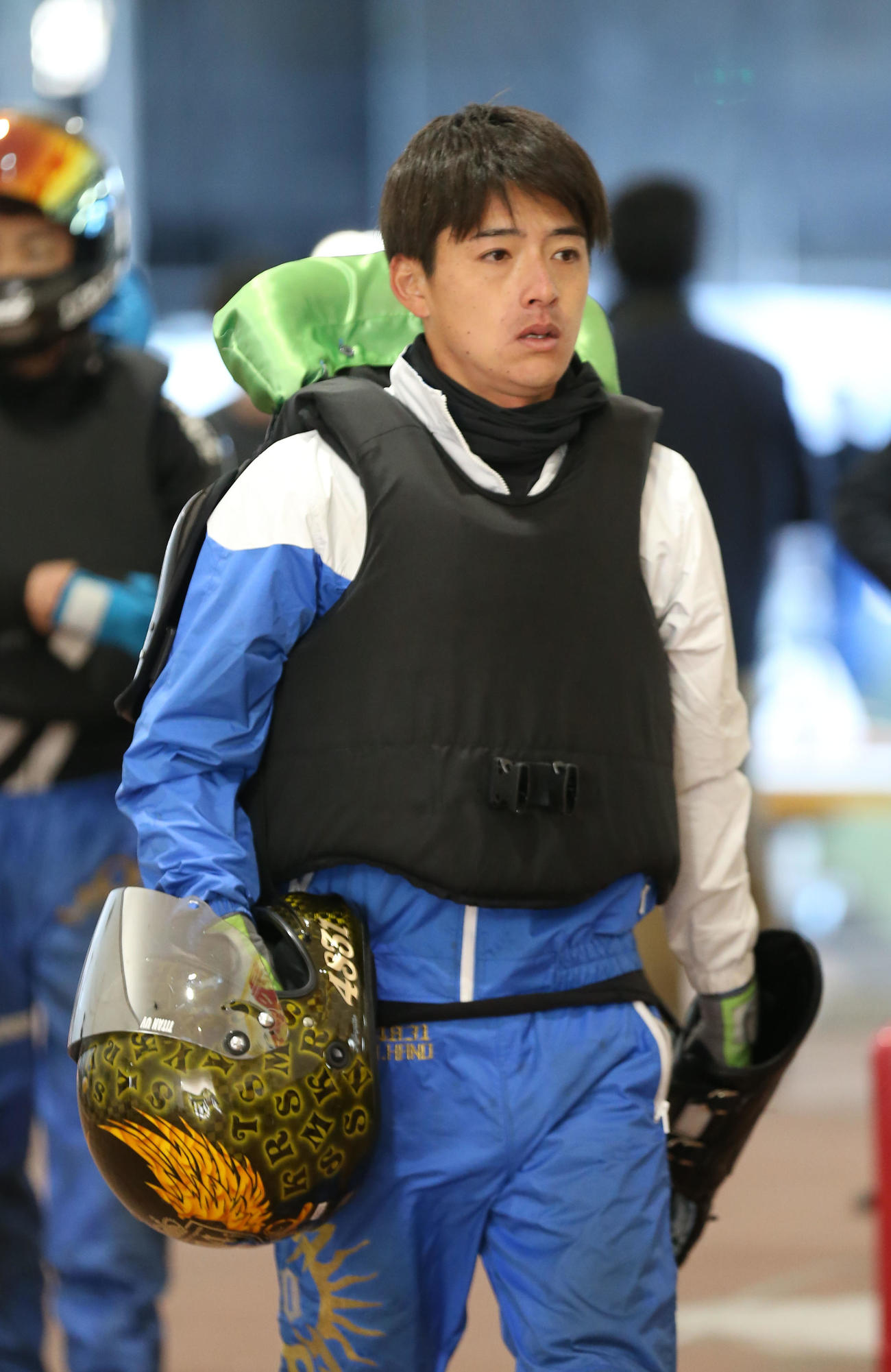 羽野直也が伸びを生かした走りを見せる