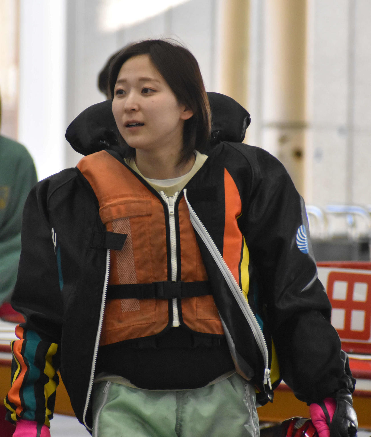 西岡成美は4R、2コースから差し切って初勝利を挙げた