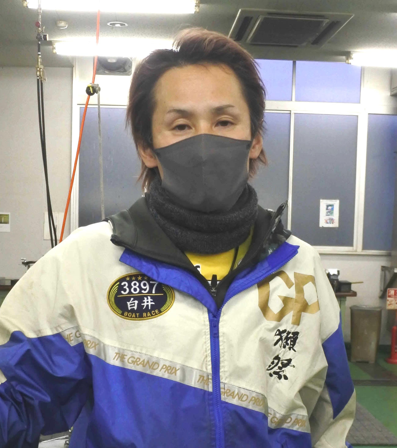 優勝戦の本命・白井英治