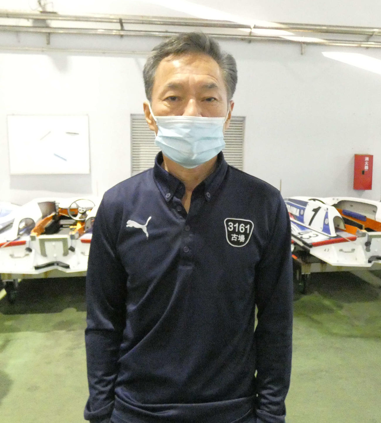 古場輝義は無事故完走当確で準優進出（撮影・前原一樹）