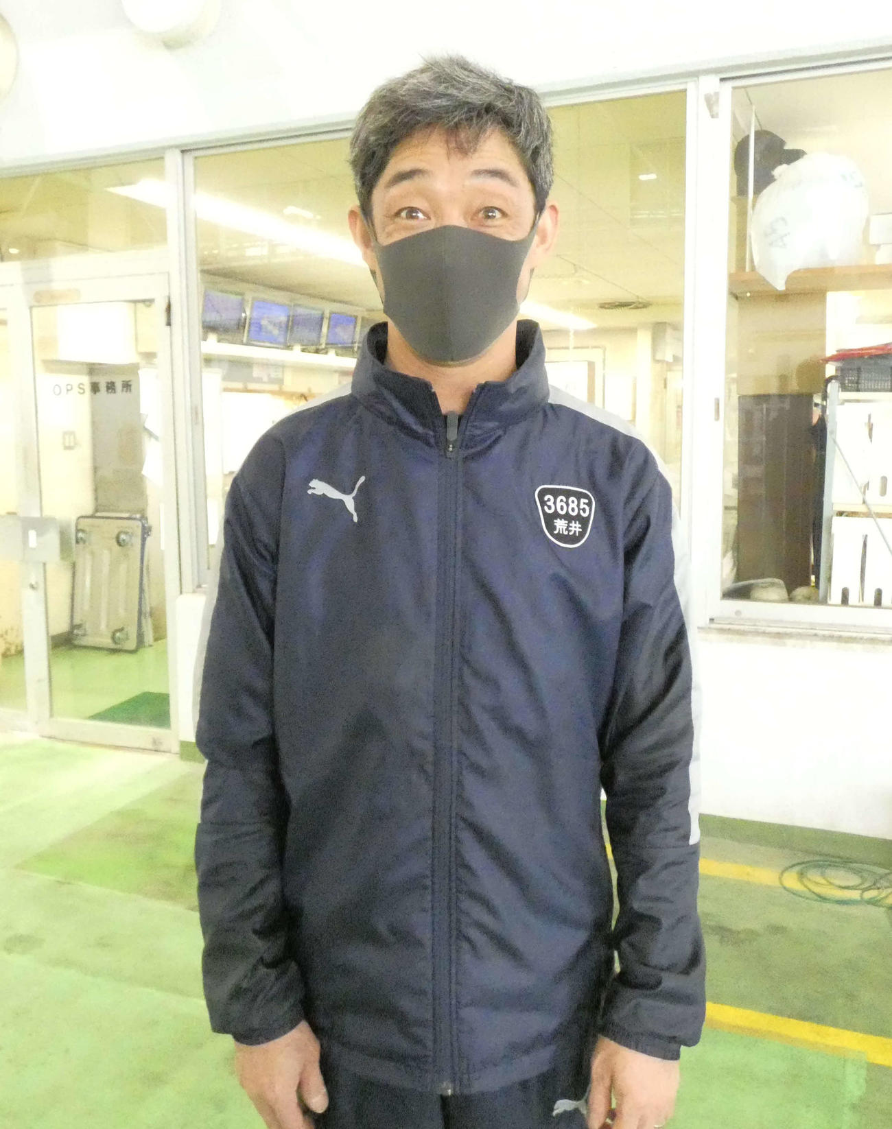 荒井輝年は準優12R5枠に登場。地元の意地を見せるか（撮影・前原一樹）