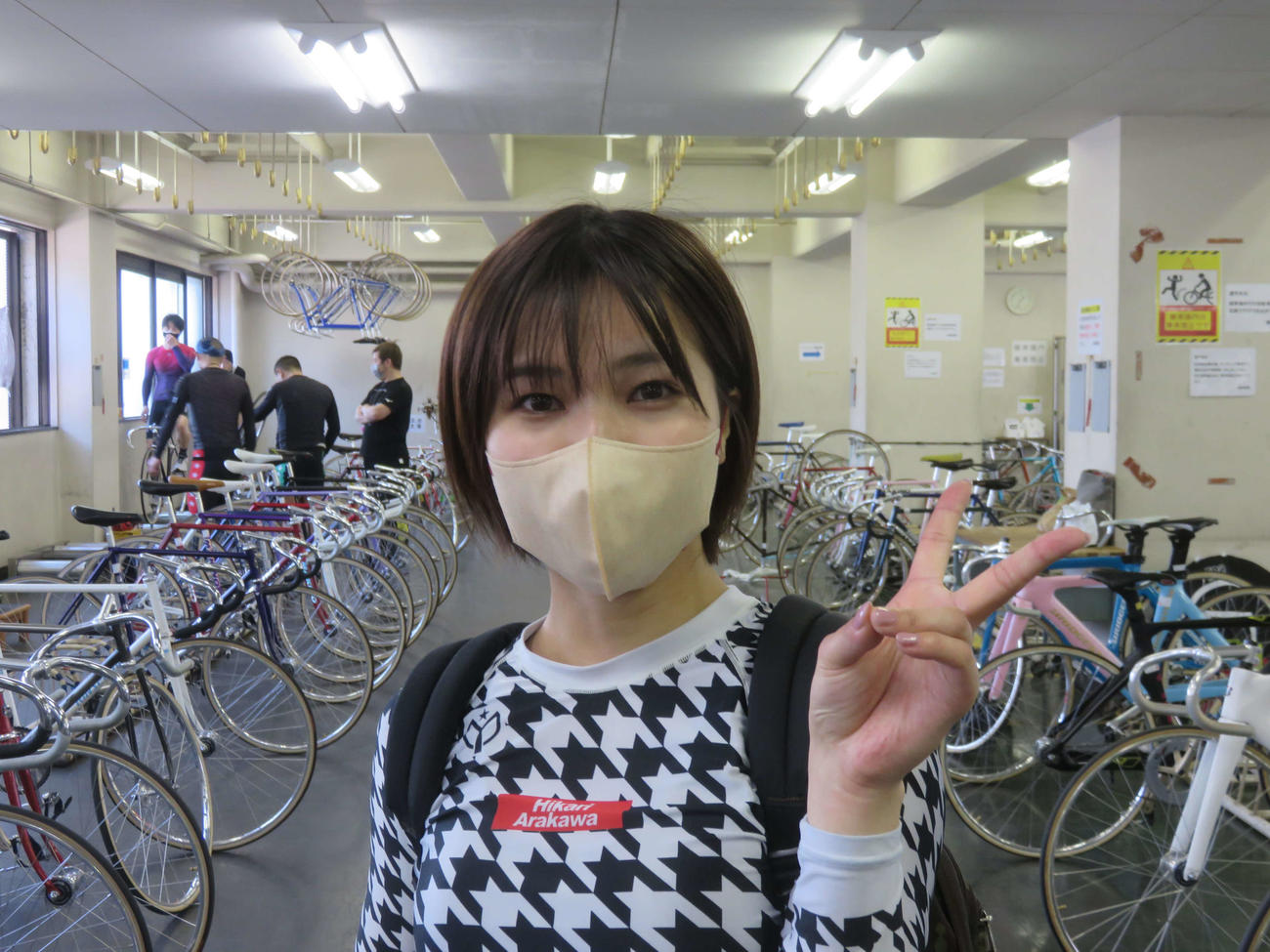 気温の上昇とともに荒川ひかりの調子も上向き