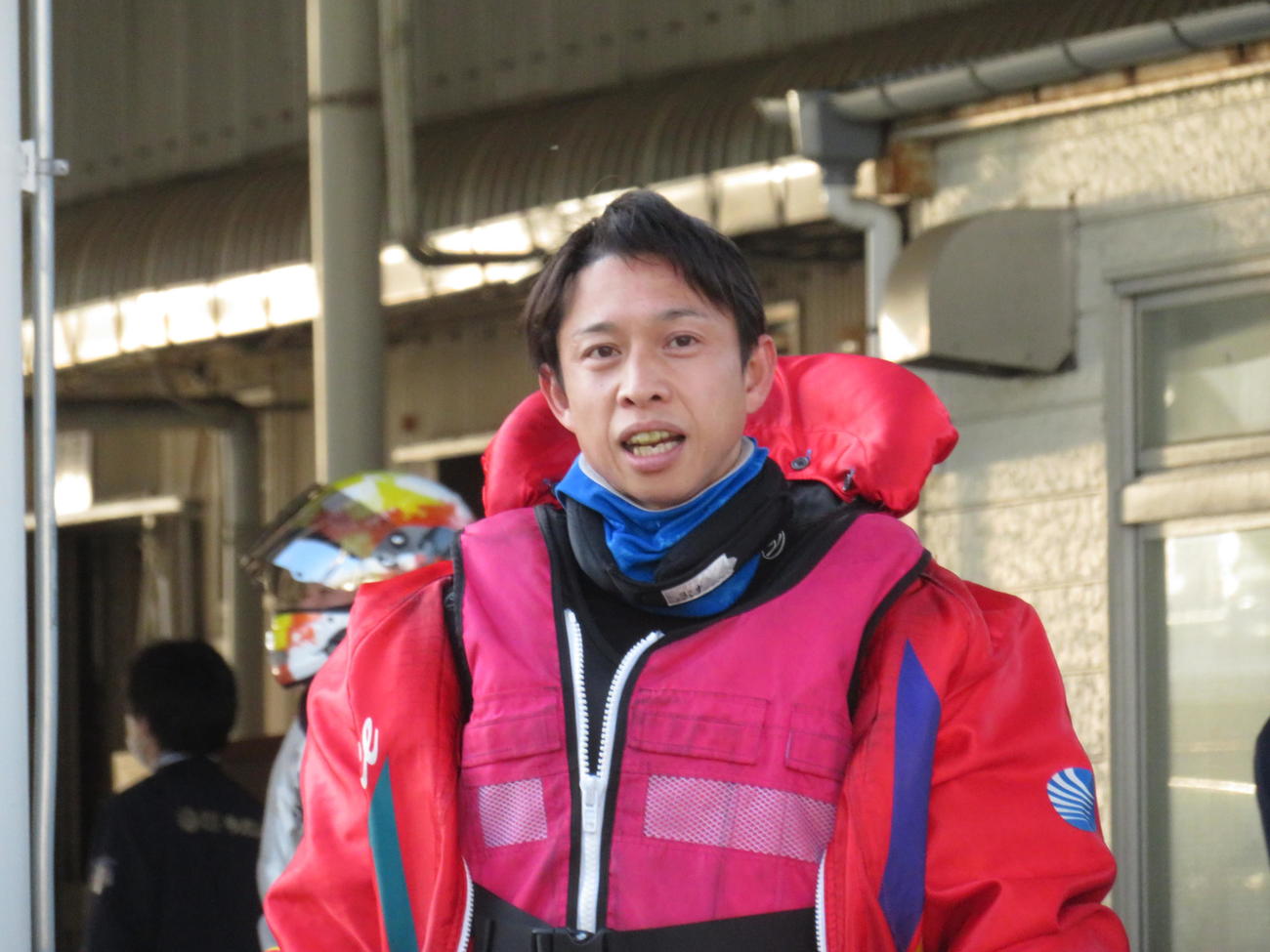 フライングの危機を回避した毒島誠