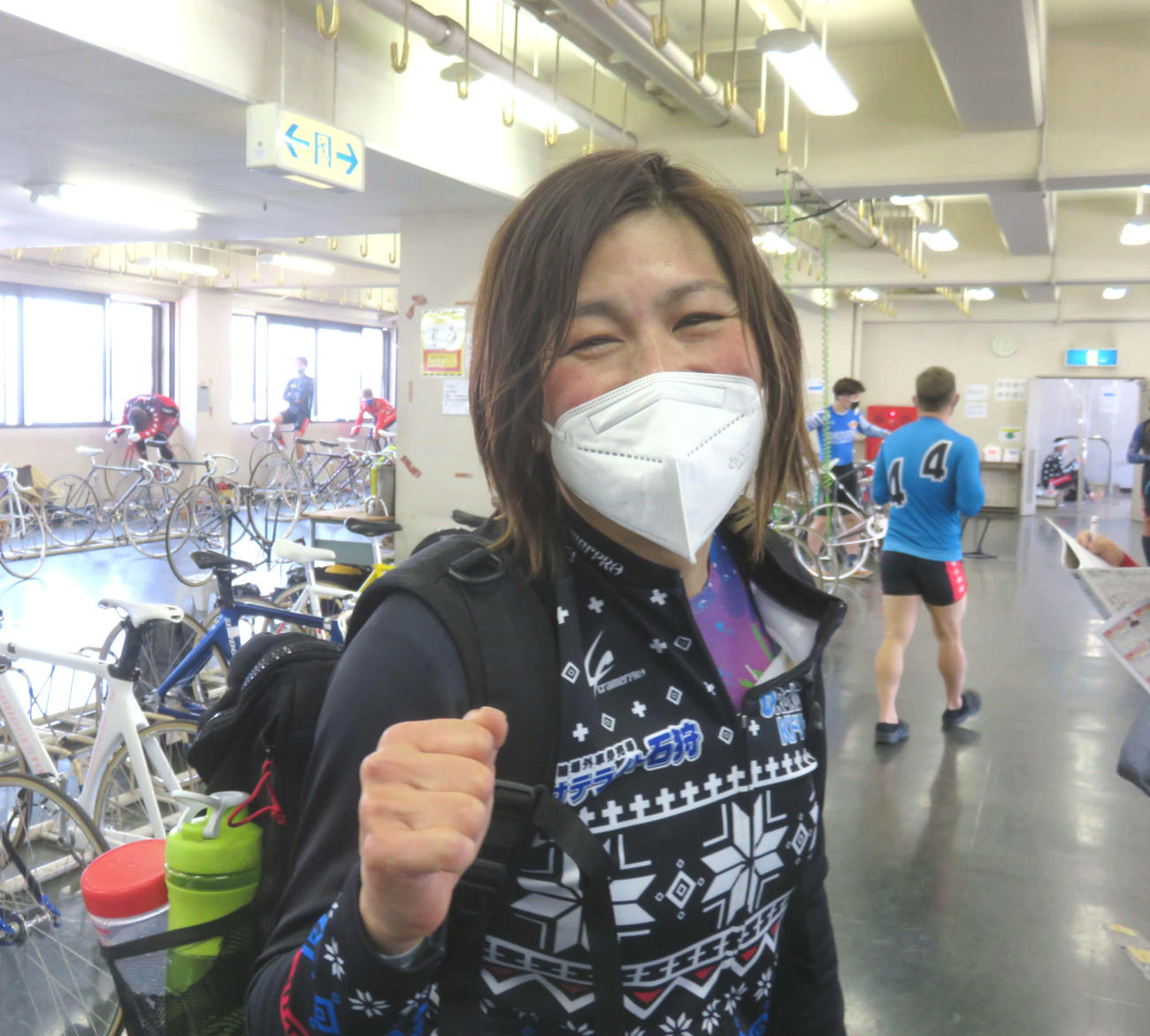 奥井迪は決勝も500勝を意識せず自然体で臨む