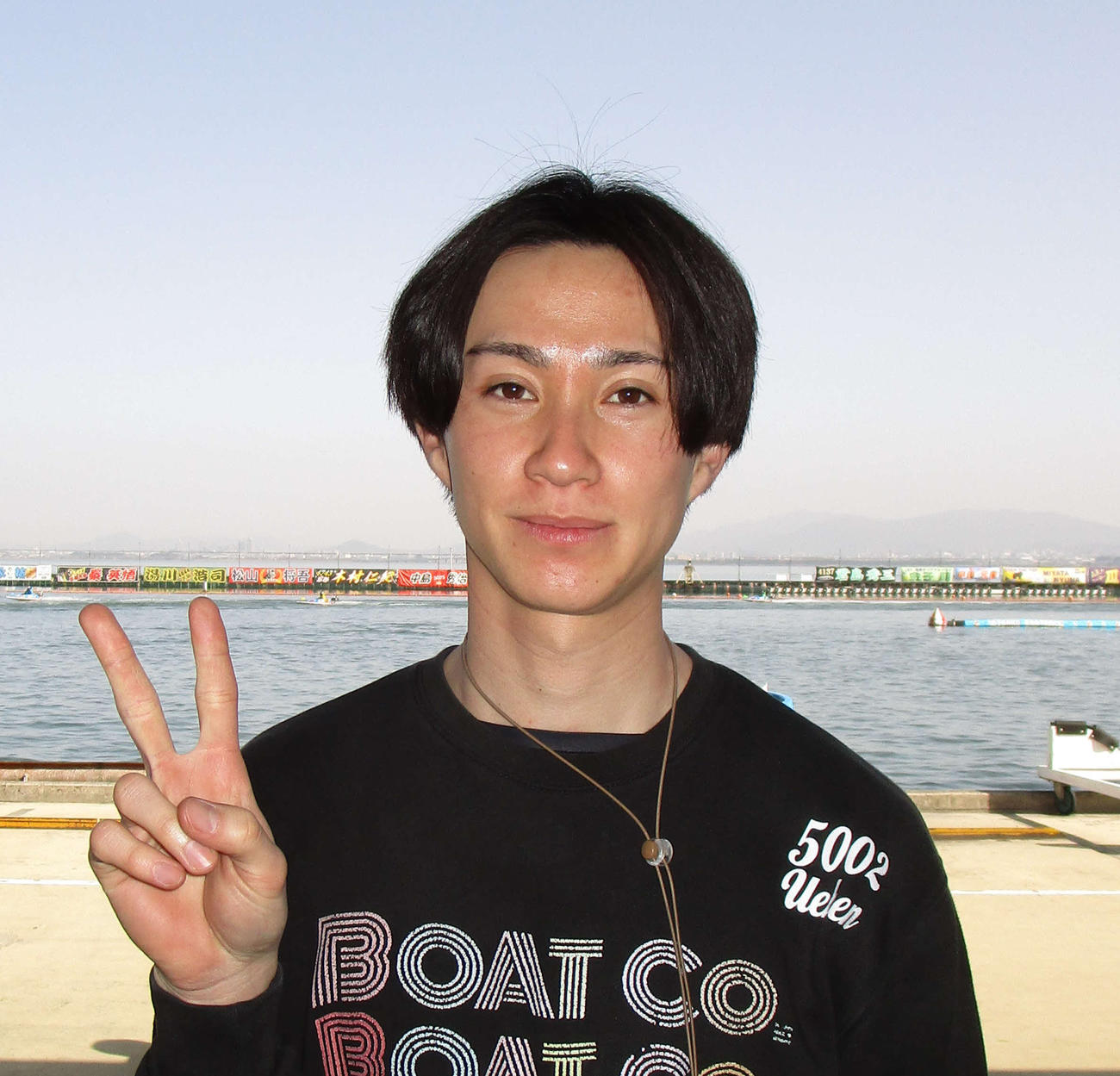 特別戦2勝目を挙げた上田健太（撮影・安井雅彦）