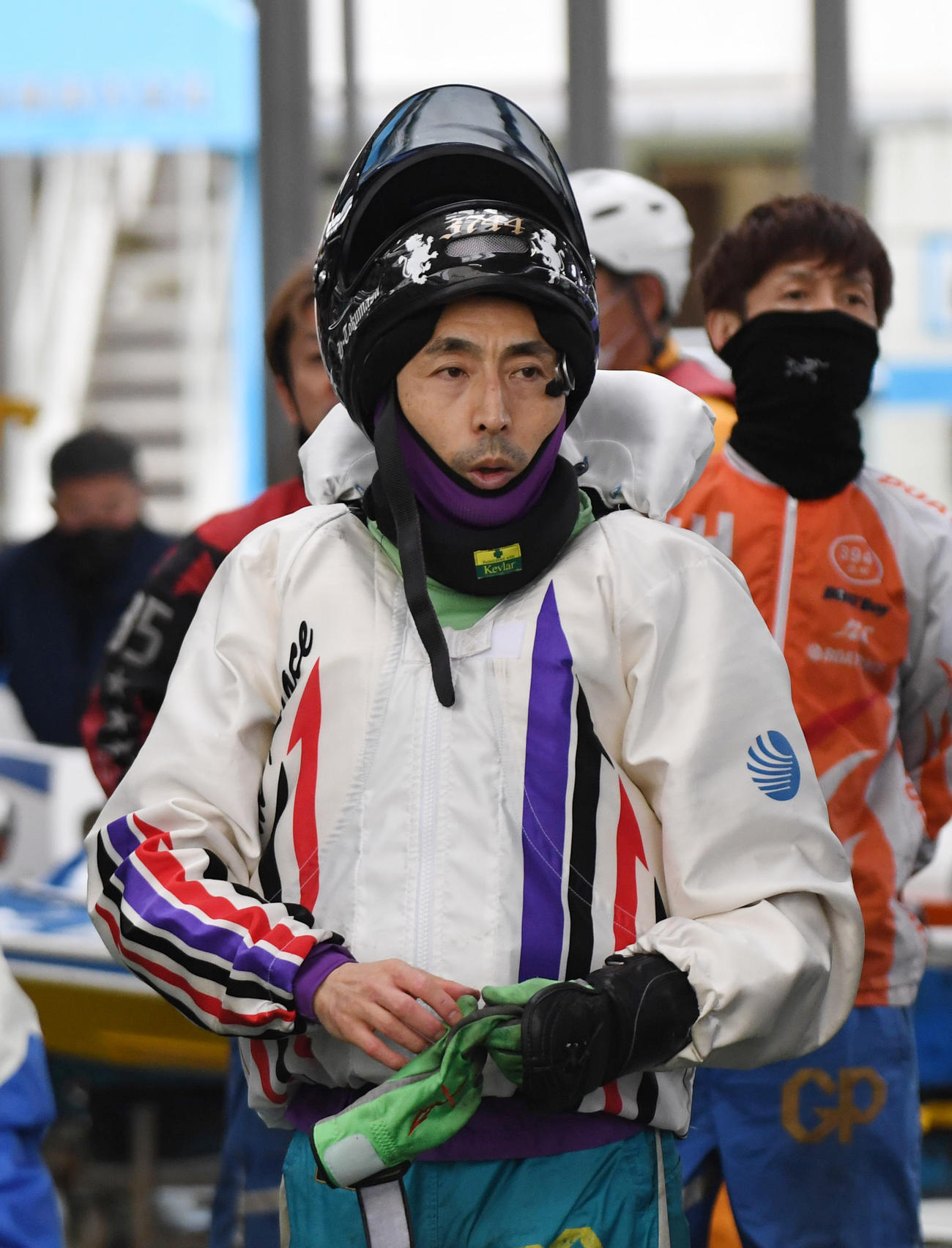 予選9Rで1着の徳増秀樹（撮影・柴田隆二）