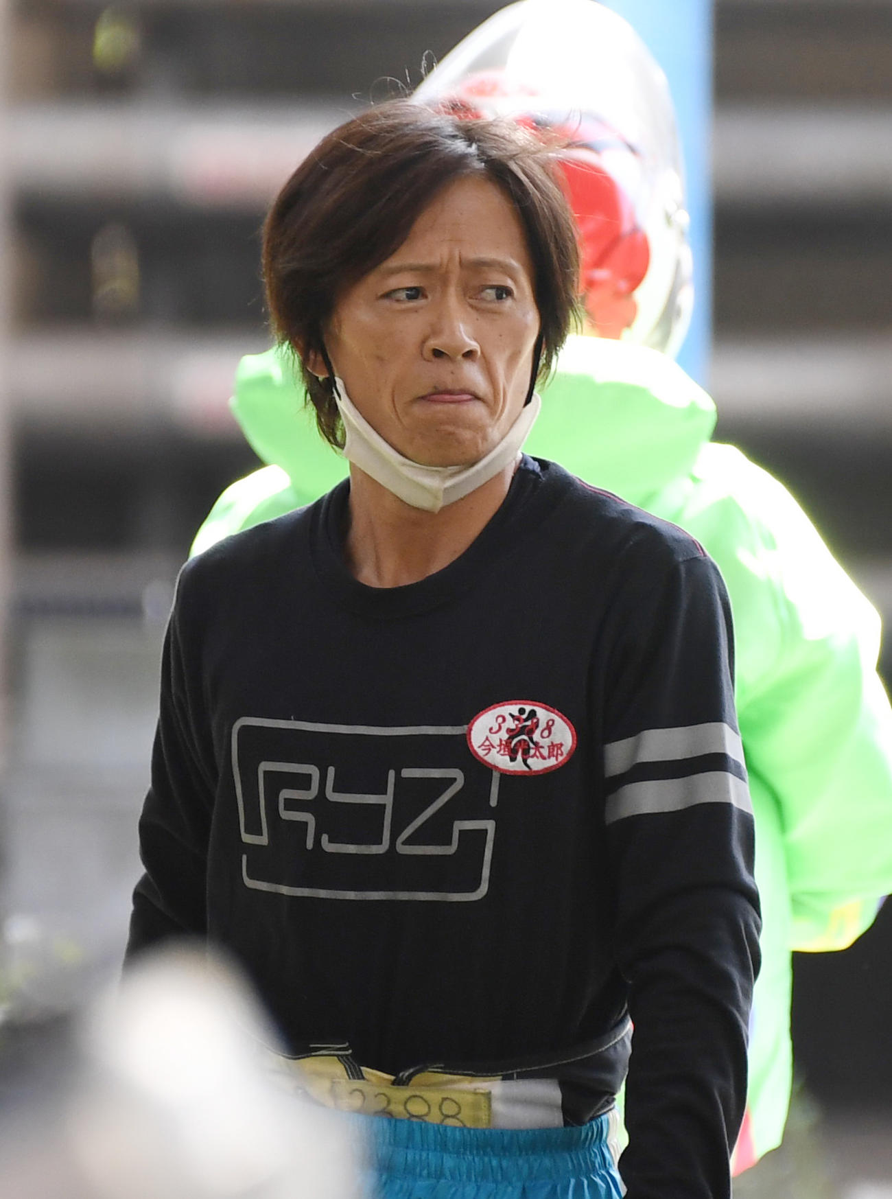 予選10Rで2着の今垣光太郎（撮影・柴田隆二）