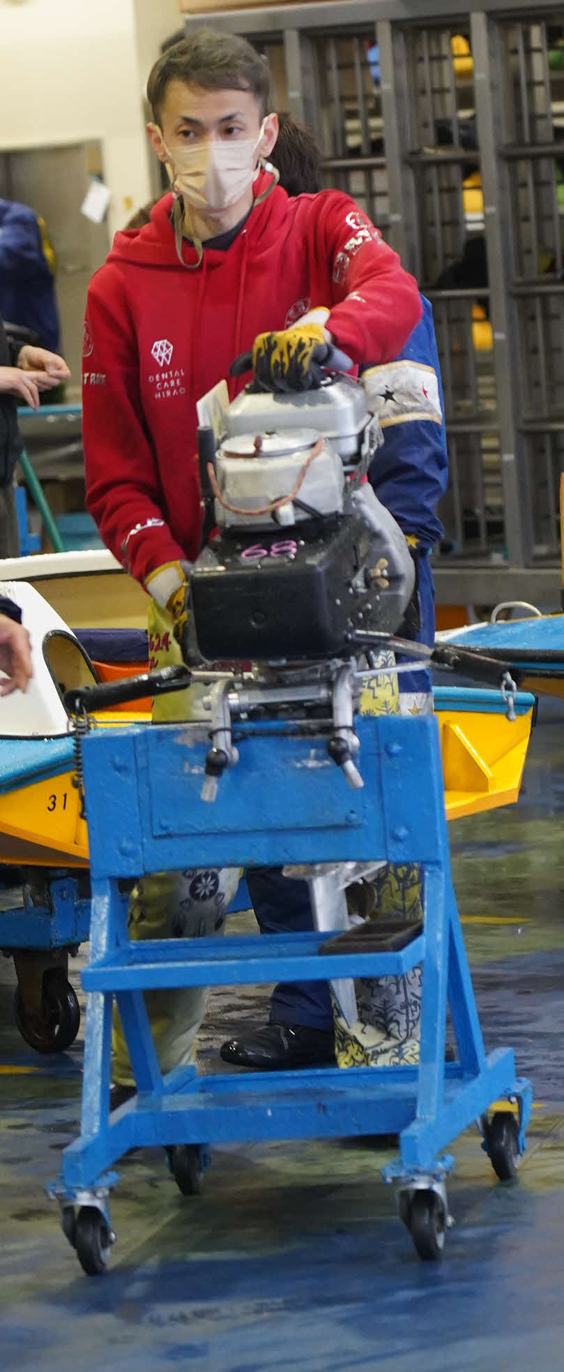 高田明がペラを調整して68号機の底上げに成功