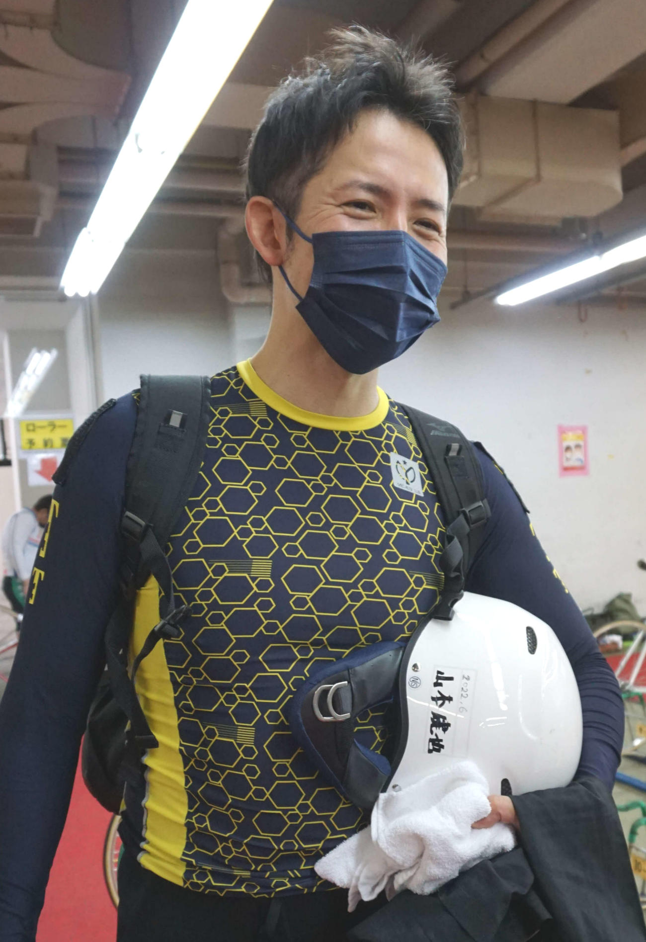 決勝は初日と同じ菅野航基を目標に指名した山本健也