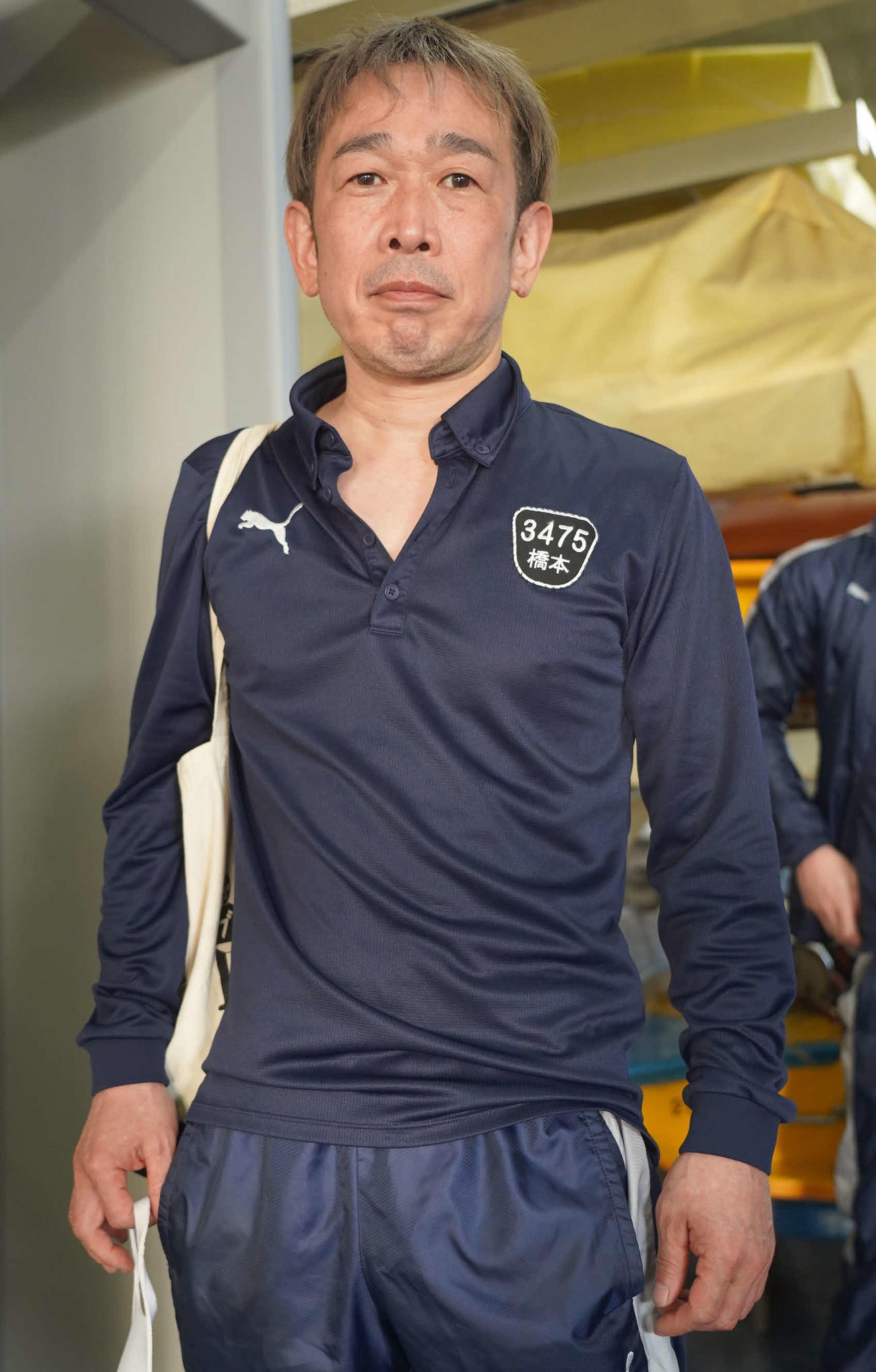 SG初制覇した土屋智則の師匠、橋本久和は、ほっとした表情