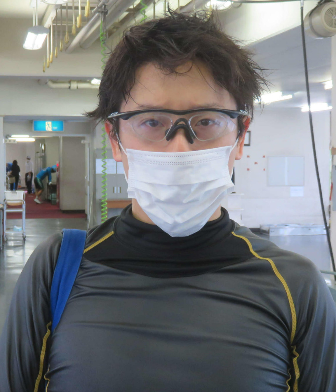 移籍前のホームバンクで1着を手にした片折勇輝
