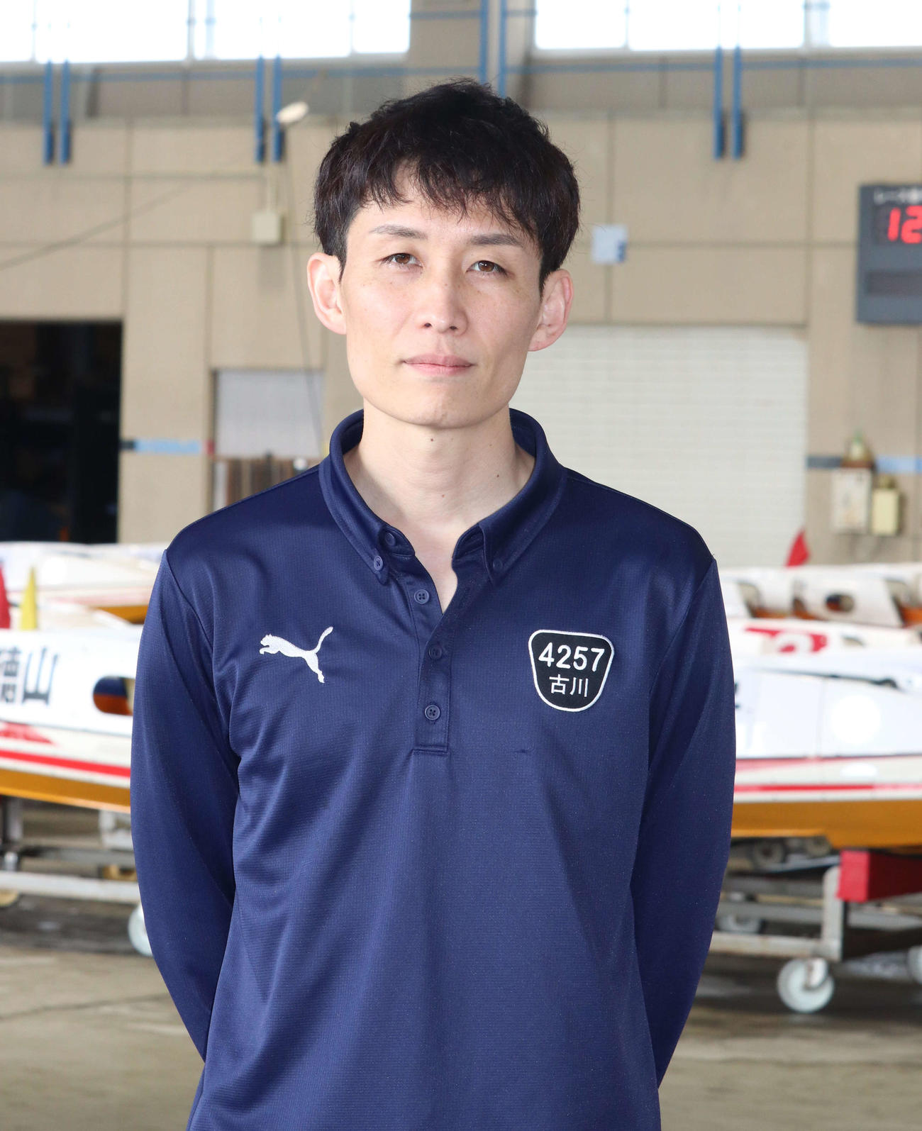 2日目連勝を決めた古川健（撮影・神田成史）