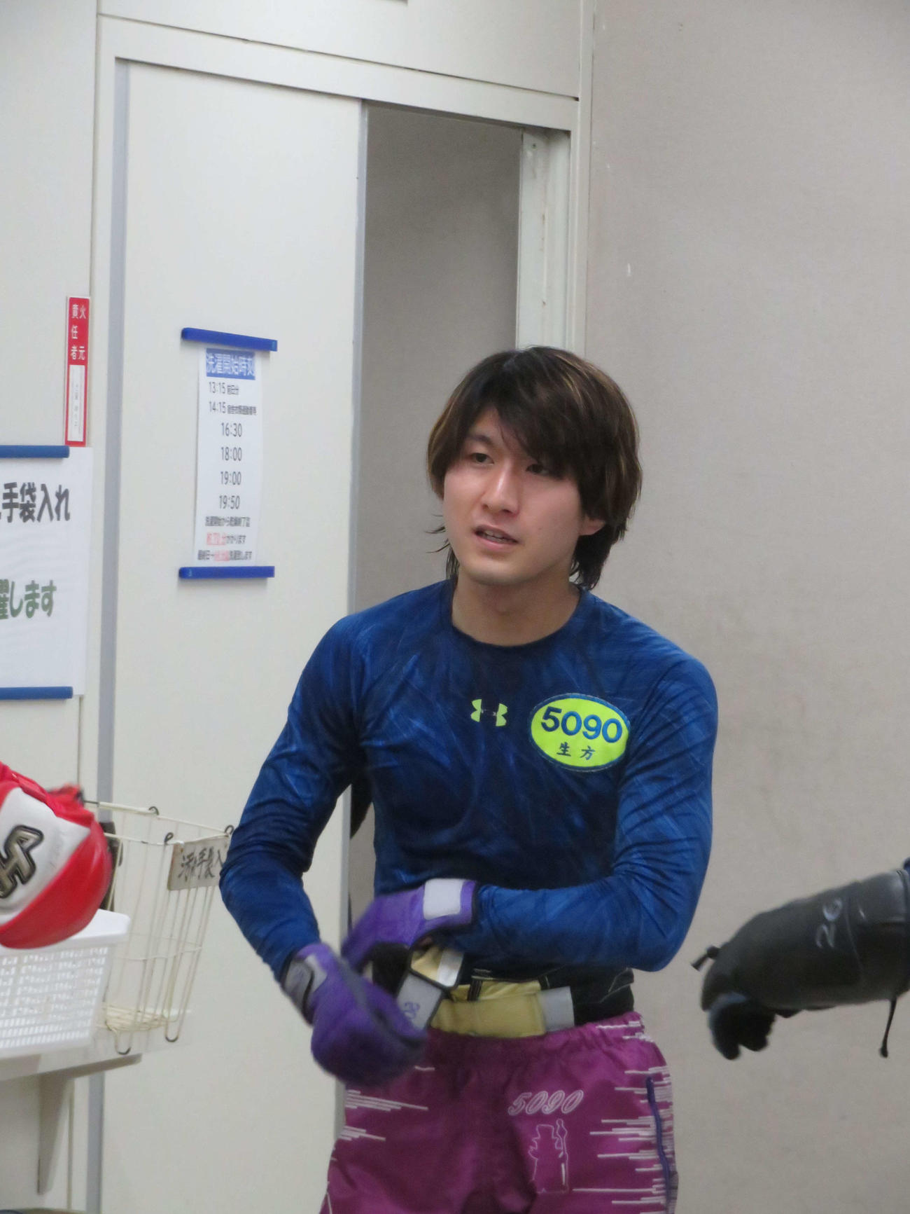 3日目6R、カドまくりを決めて予選を突破した生方靖亜