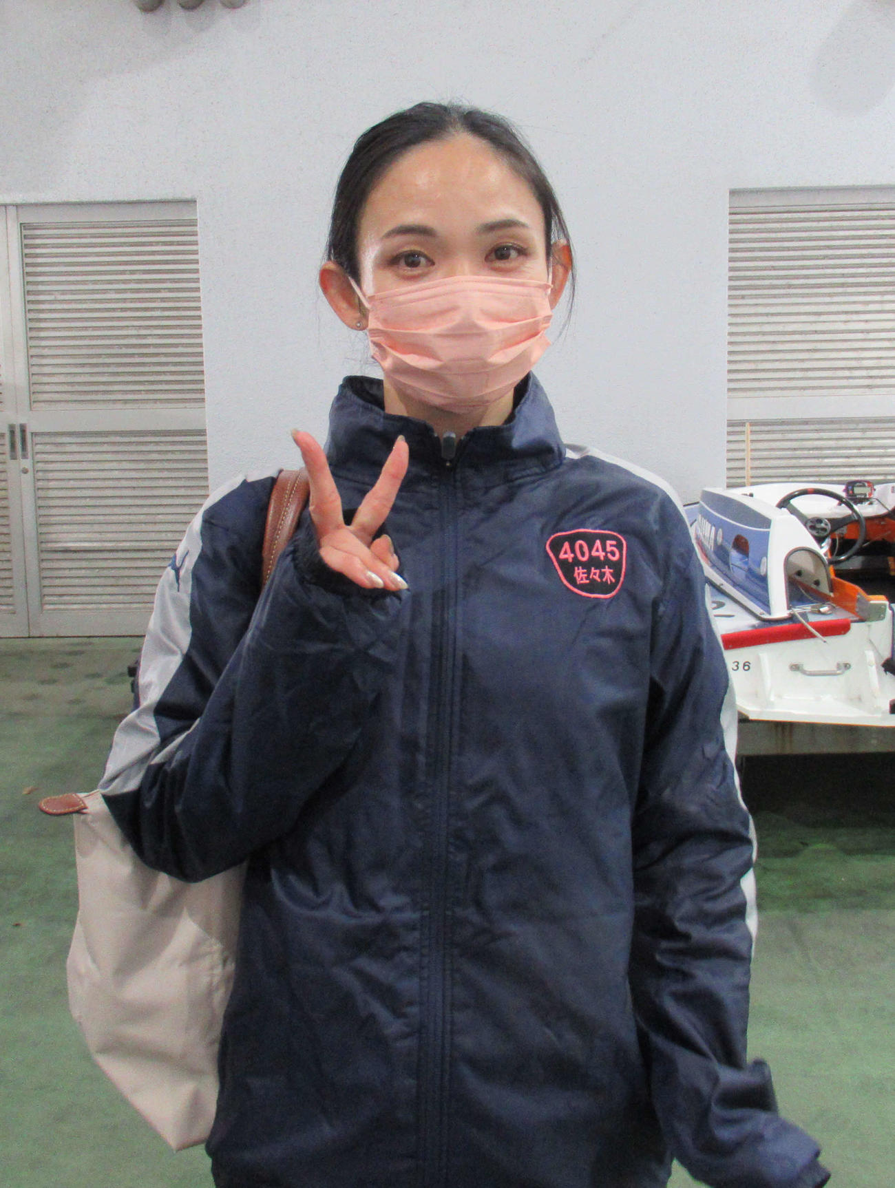 佐々木裕美は22年3月津G3オールレディース以来の優勝を目指し、自然体で優勝戦12Rに臨む（撮影・高田和典）