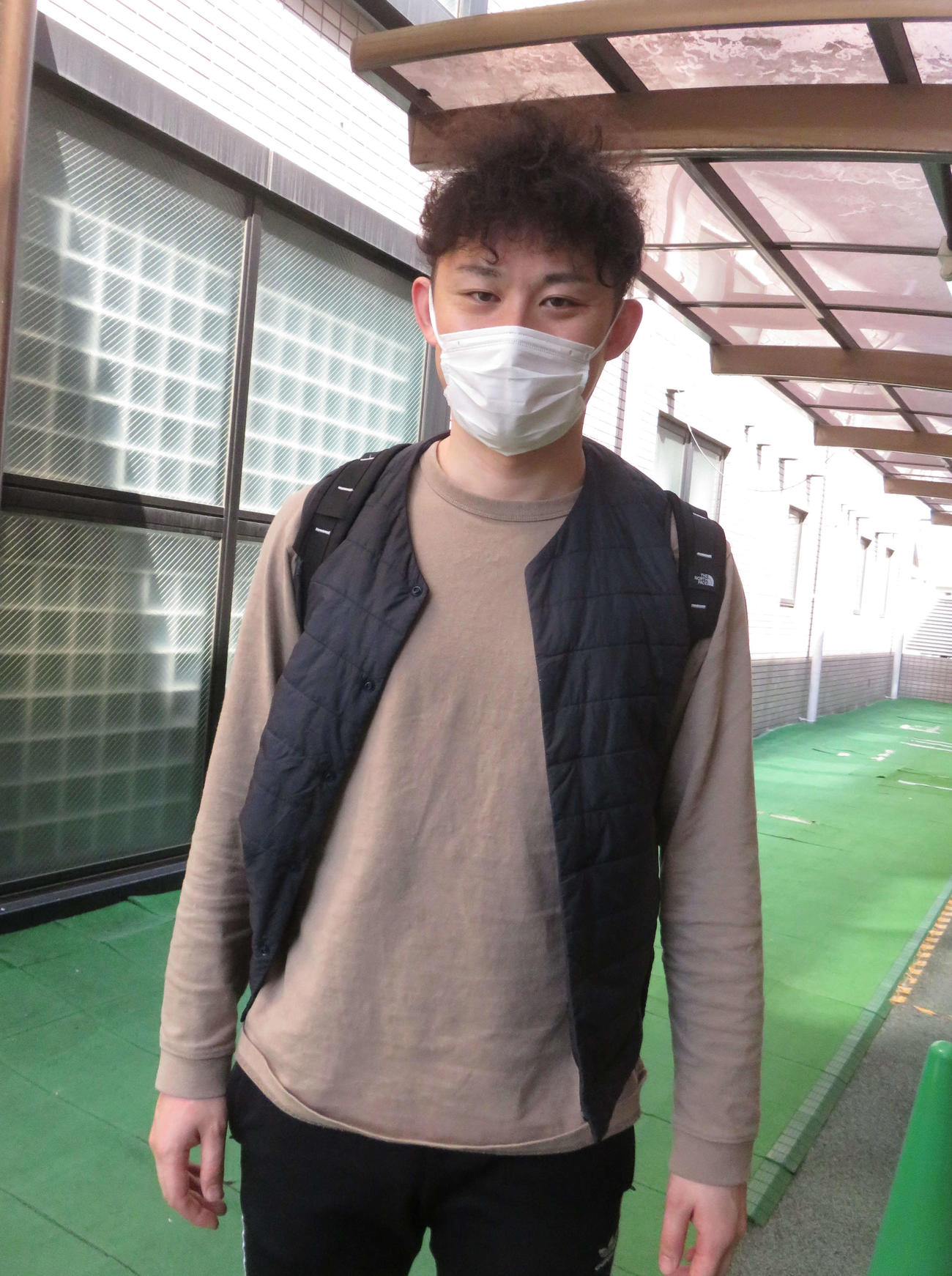 初V後で勢いづく橋本陸（撮影・野島成浩）