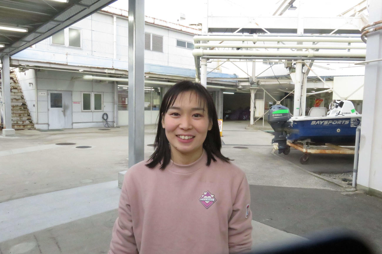 坂咲友理が2日目3Rでシリーズ初勝利を挙げた
