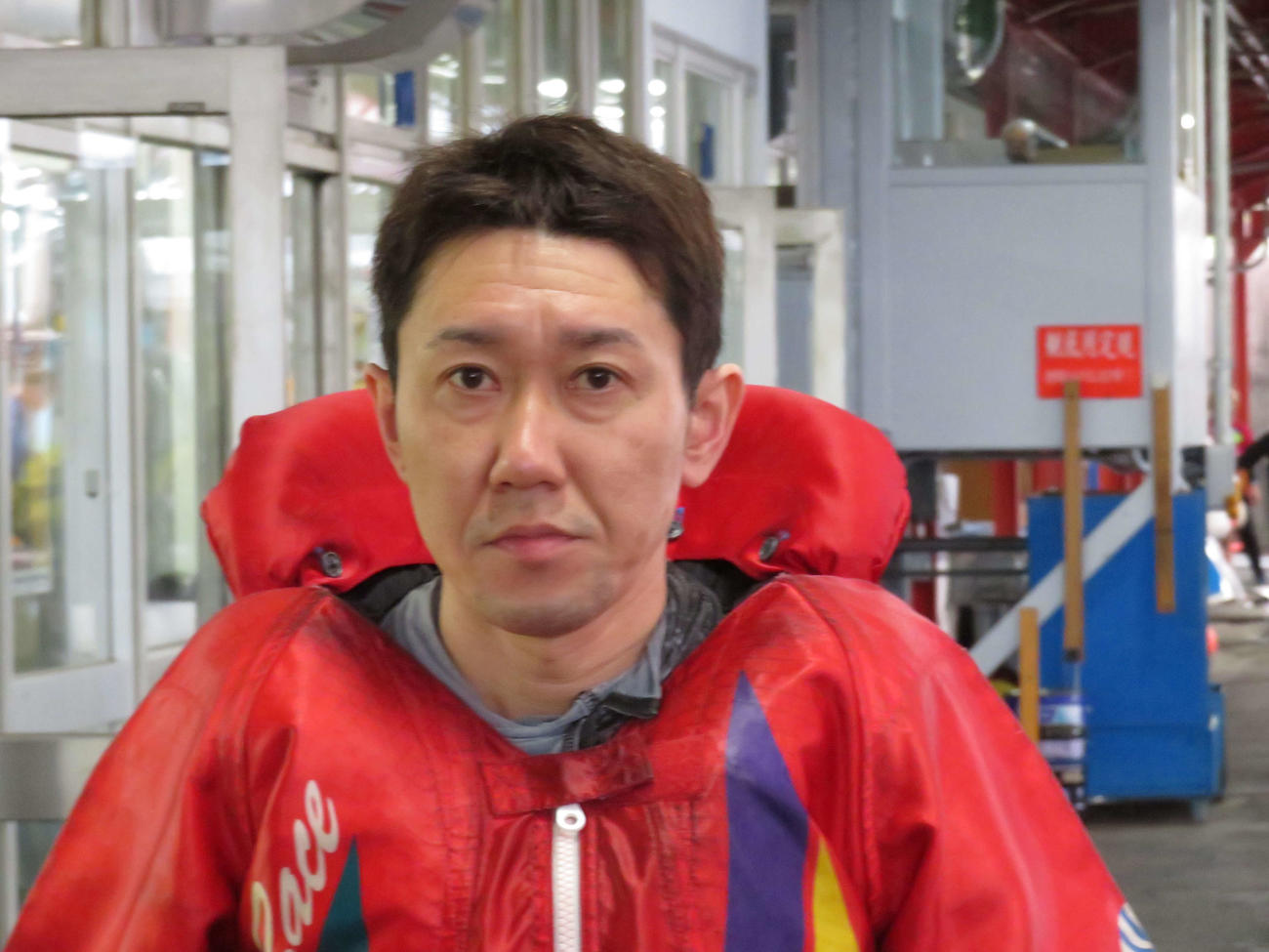 久々の優出を喜ぶ萬正嗣
