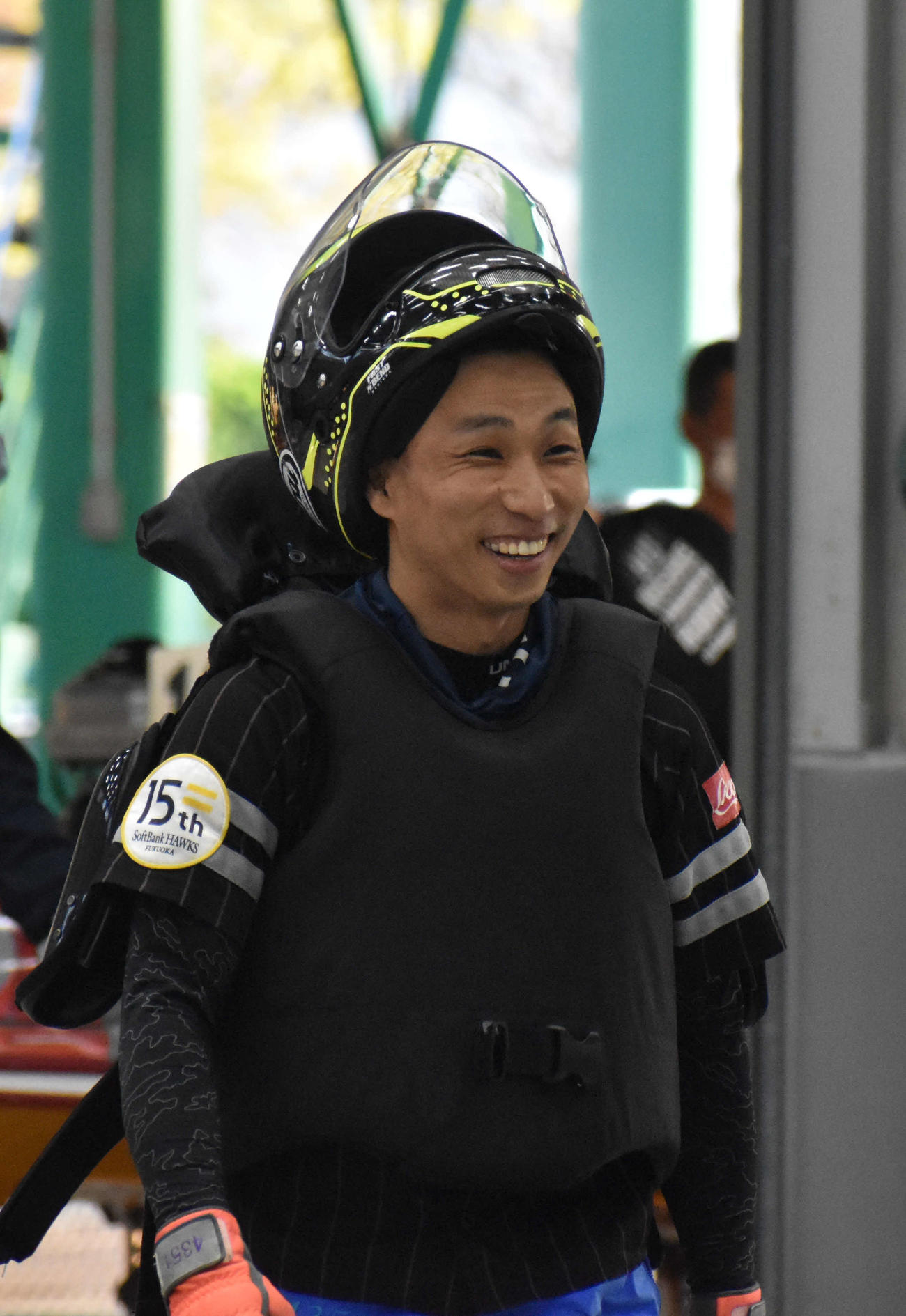 前回周年V機をゲットした里岡右貴