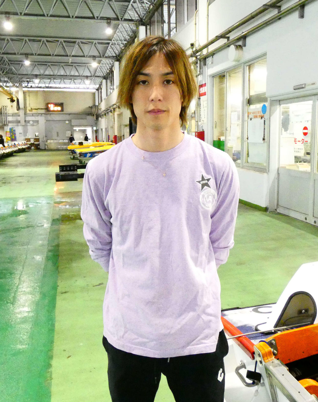 永井彪也は3日目8、12Rに登場する（撮影・前原一樹）