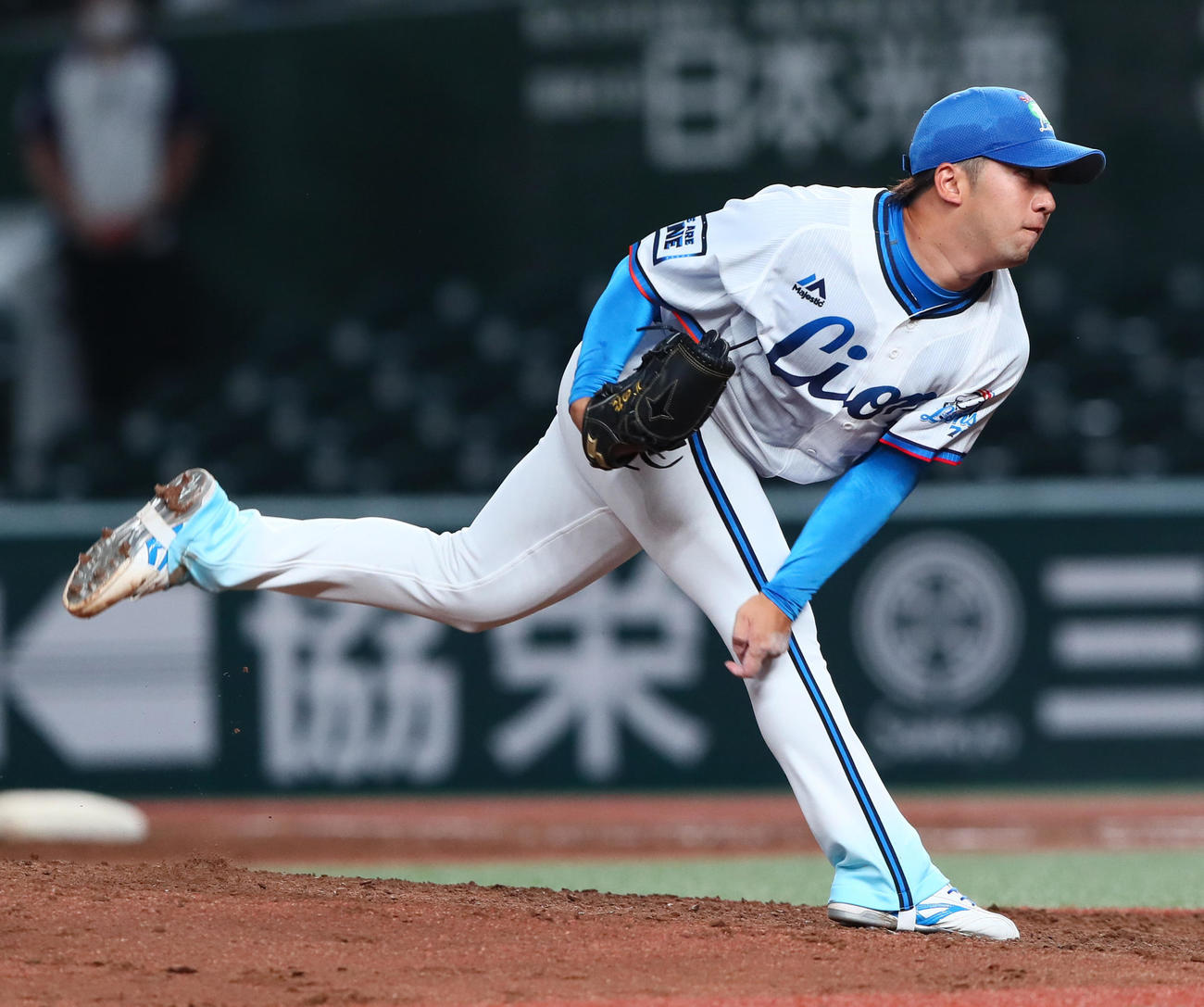 西武ライオンズ時代の野田昇吾（2020年8月13日）