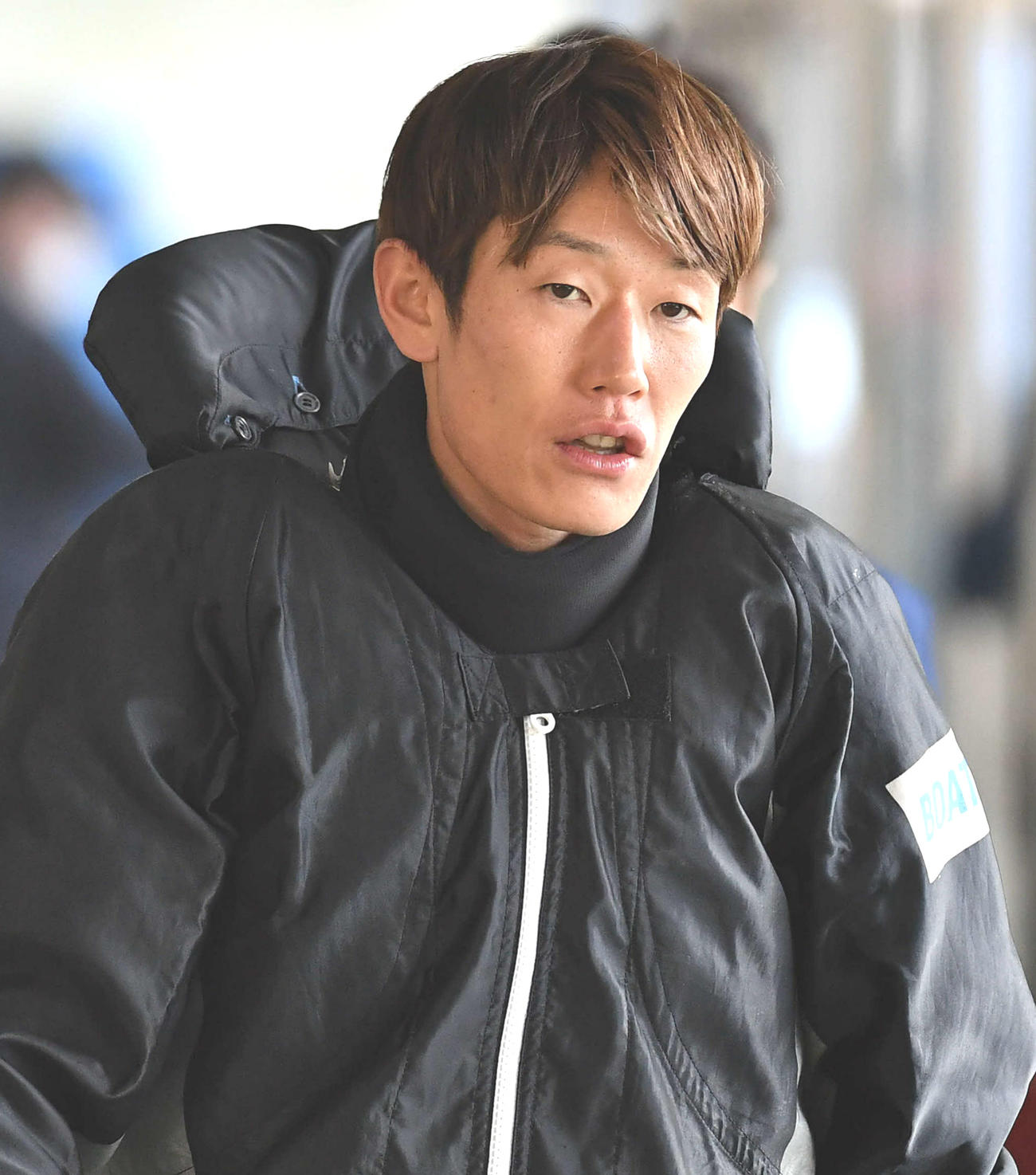 豪快まくり一撃を決めた茅原悠紀（撮影・岩下翔太）
