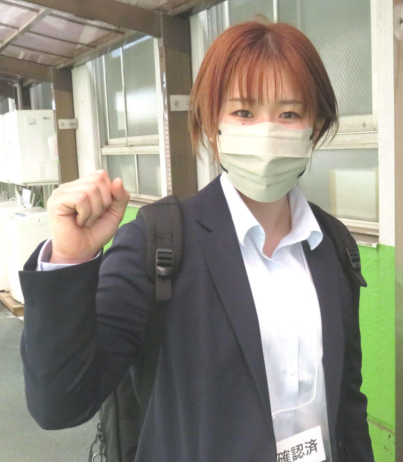 好スタートへ意気込む吉村早耶香