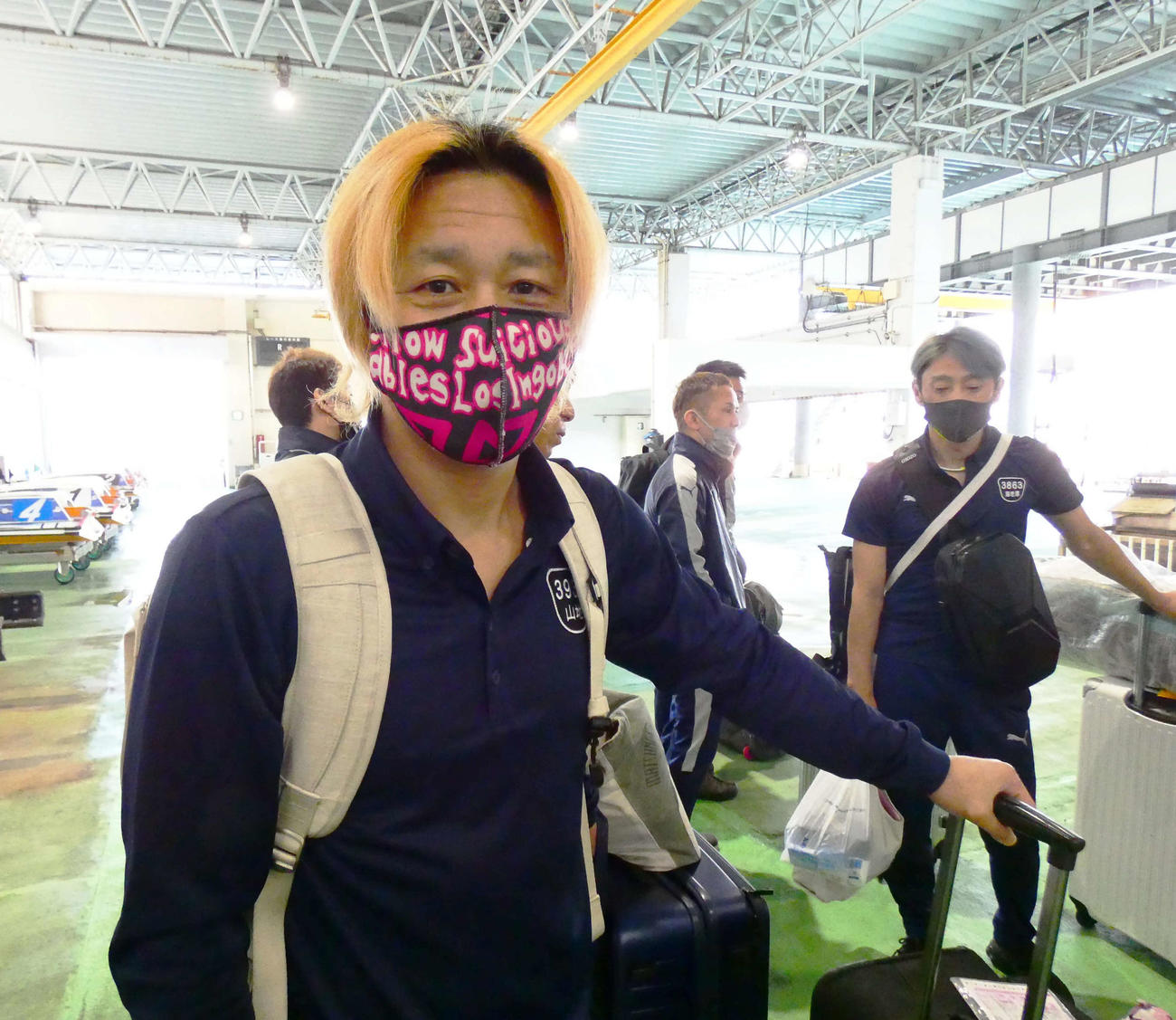 地元の山地正樹は初日1、11Rに登場する（撮影・前原一樹）