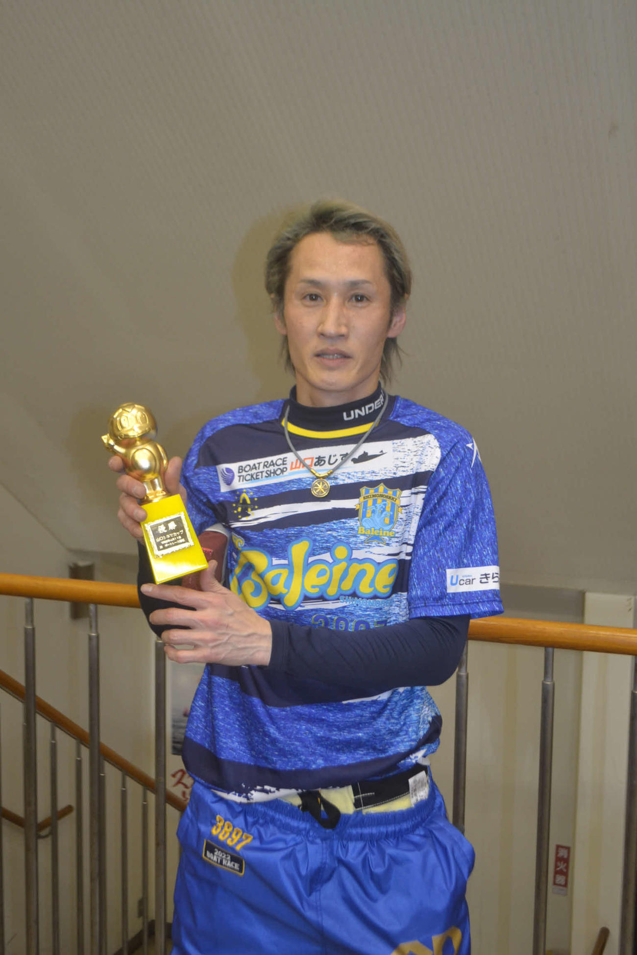 山口シネマカップ　逃げ切って今年5度目の優勝を決めた白井英治