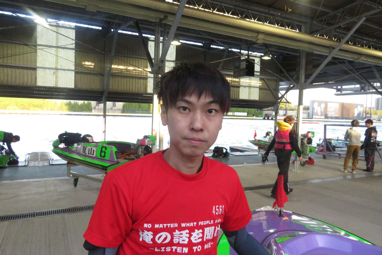 優勝戦3枠の藤山翔大。節一の伸びで地元初優勝を狙う
