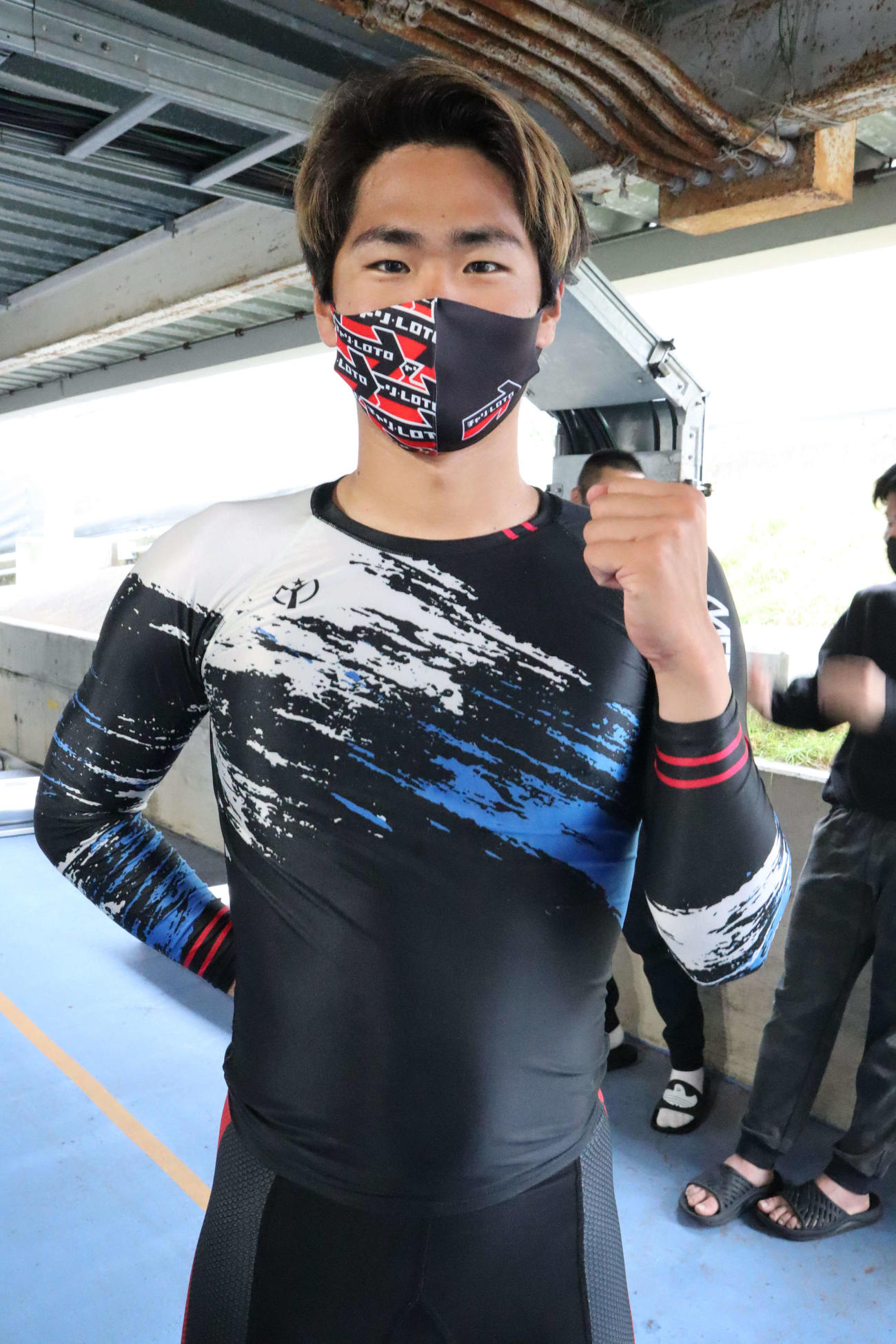 伊藤颯馬が好タイムの逃げで特選12Rを制した（撮影・音無剛）