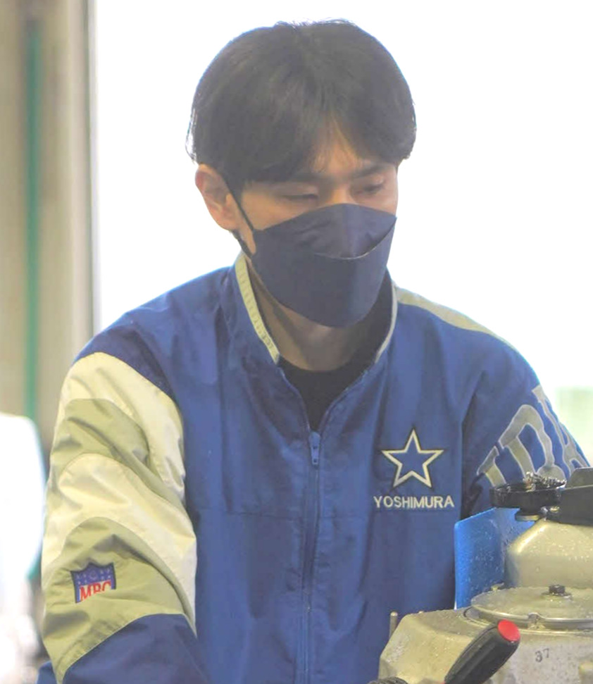 ペラ調整で好発進を狙う吉村誠