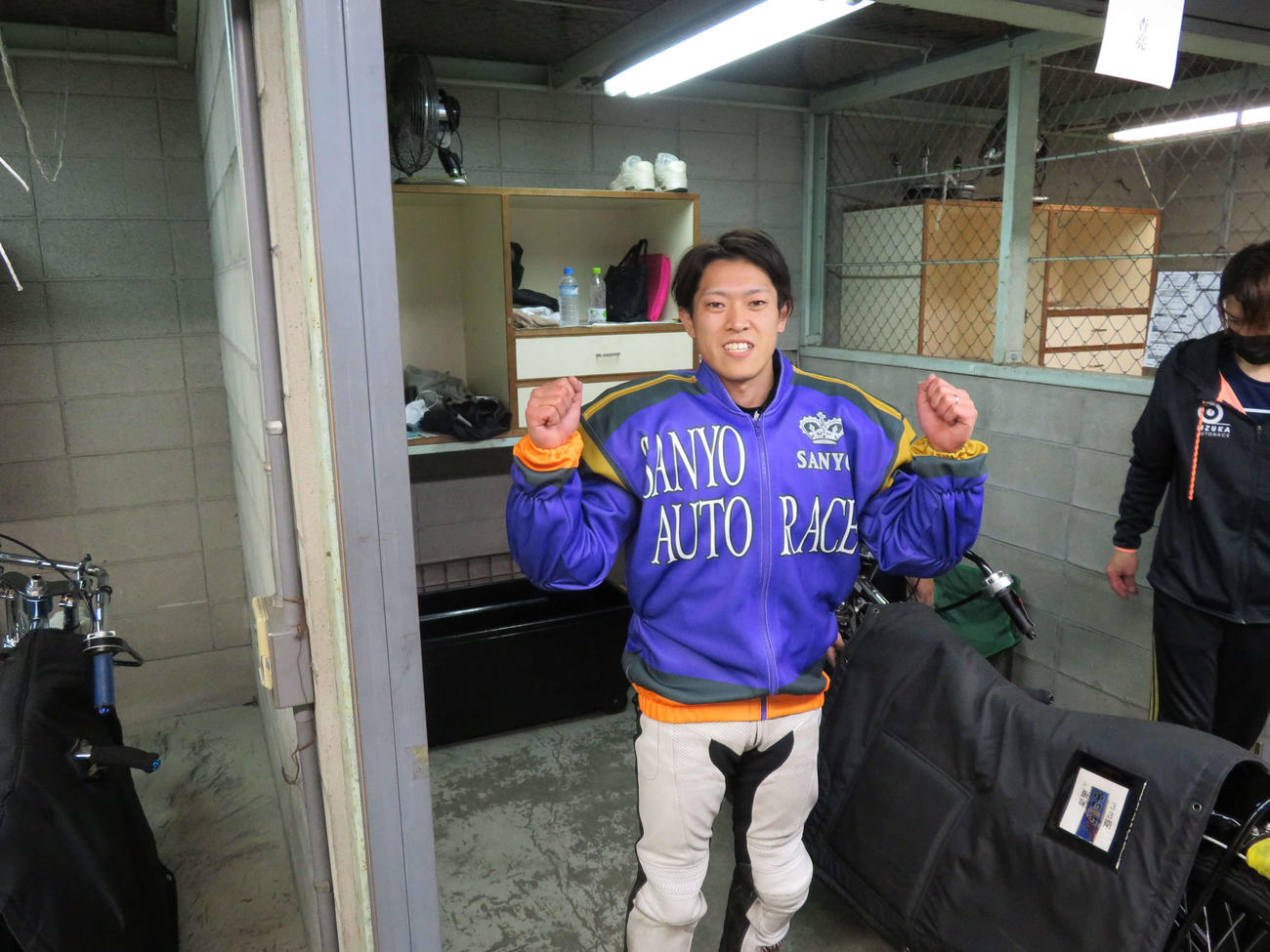 中村杏亮がうれしいG1初制覇を果たした（撮影・小川将司）