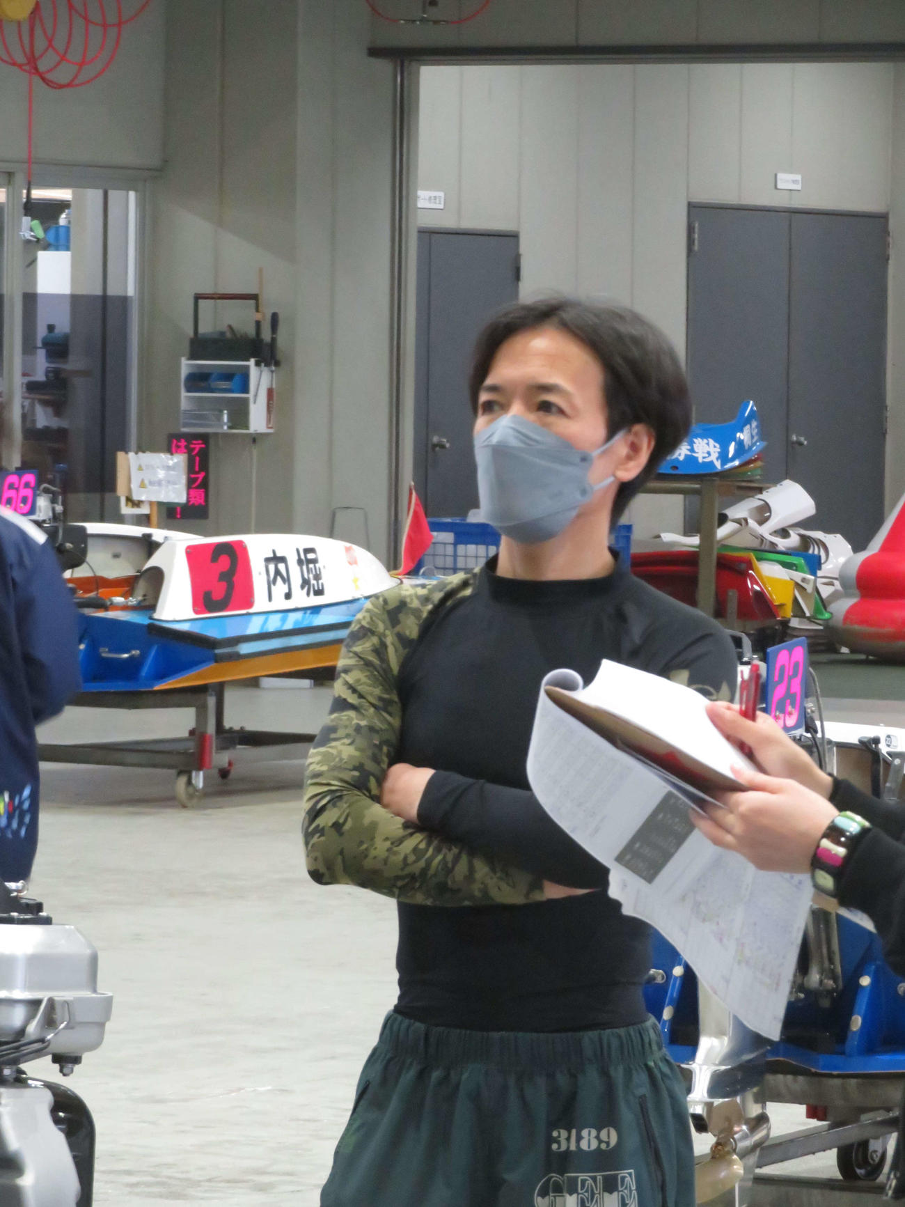 本体整備でレース足を上積みした大場敏