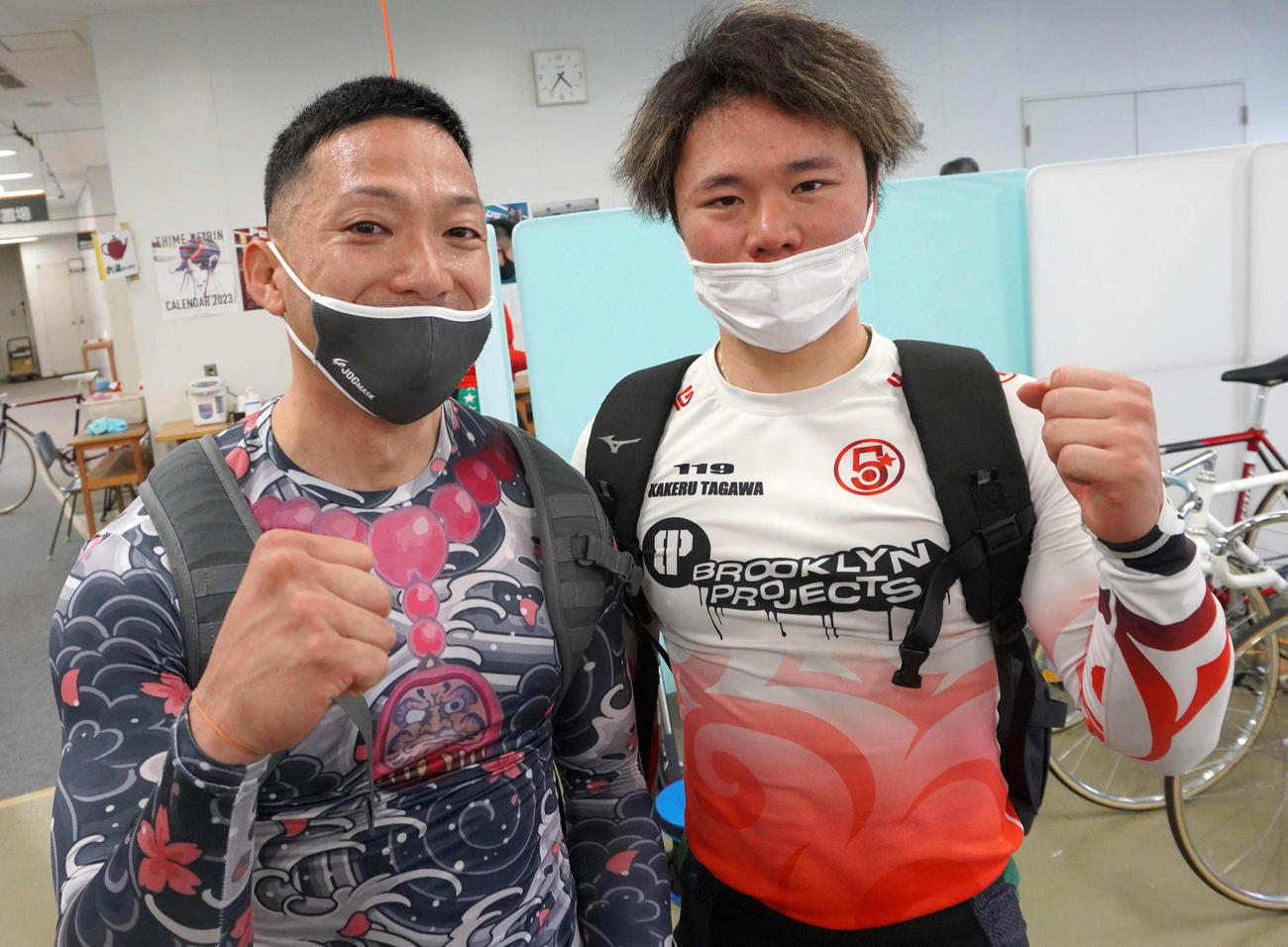 田村大（右）と佐藤健太が九州ワンツーで予選を突破