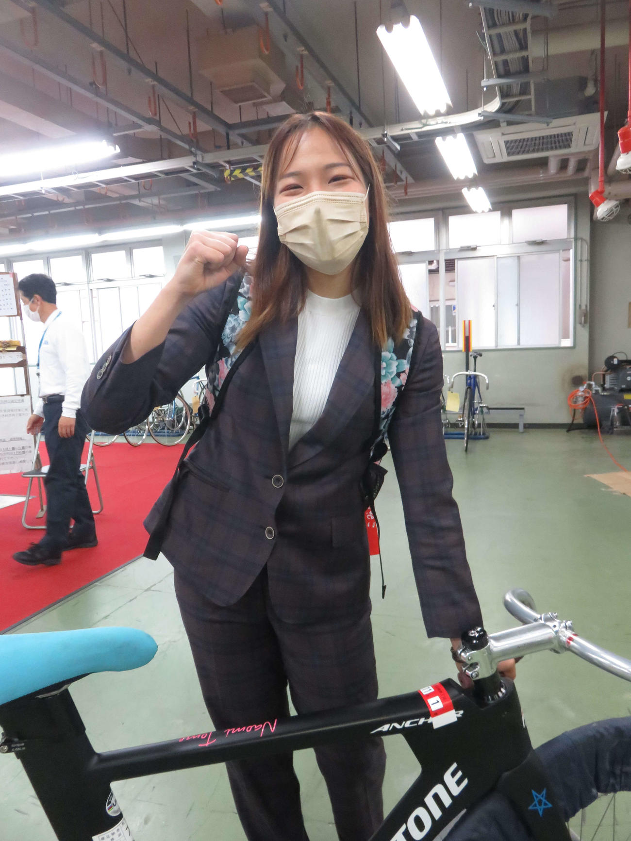 初日から同期佐藤水菜との対戦となり、さらに力が入る当銘直美