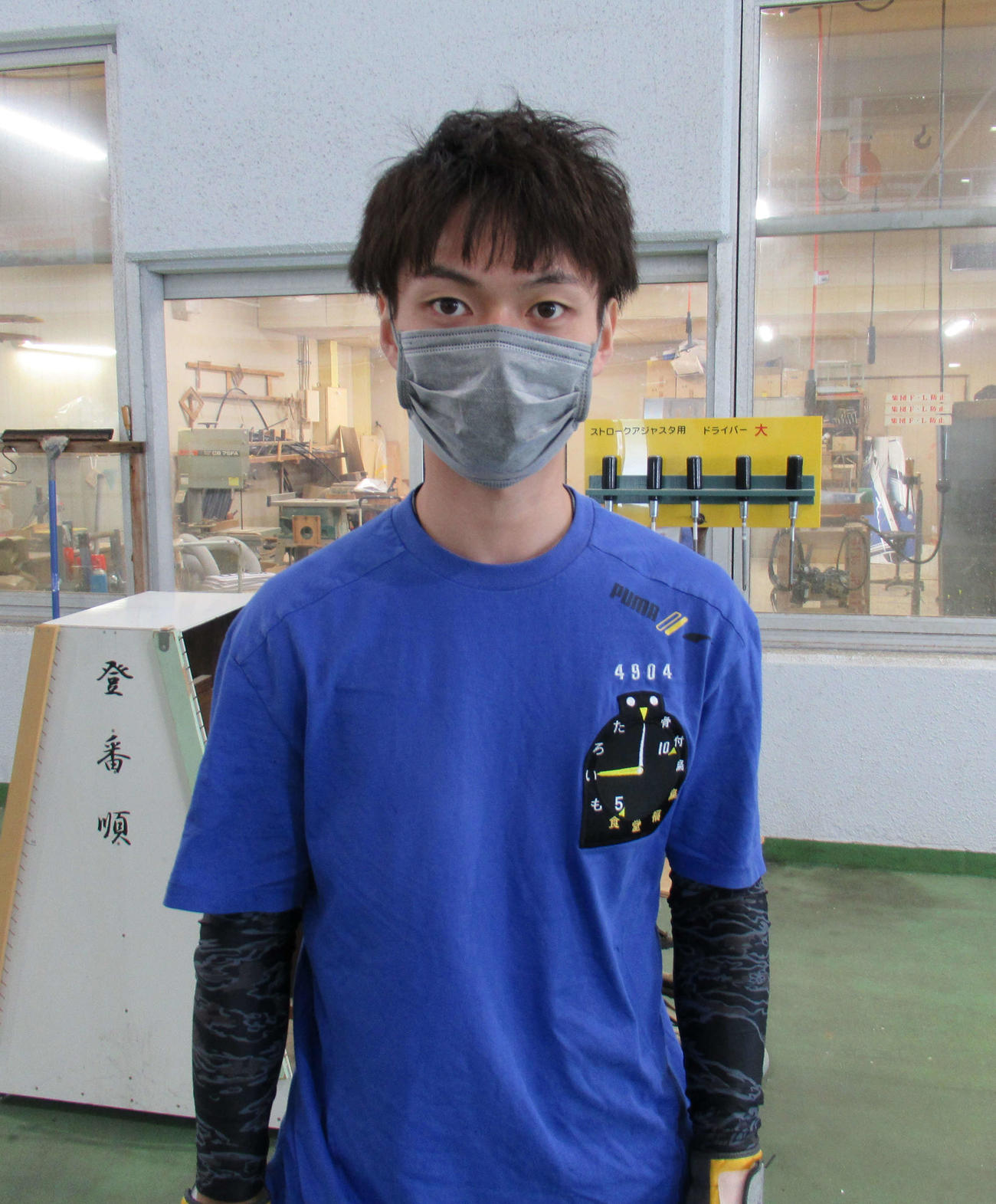 松本一毅はA2級残留のため気合が入る（撮影・高田和典）