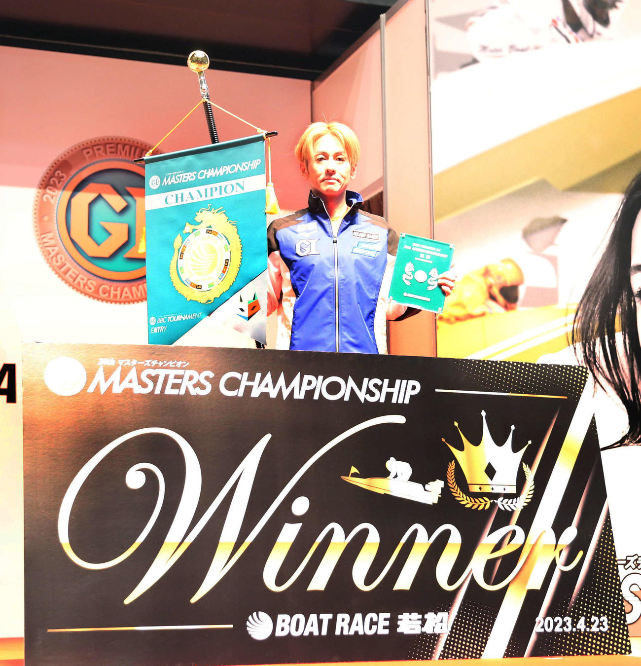 優勝した井口佳典(撮影・冨田成美)