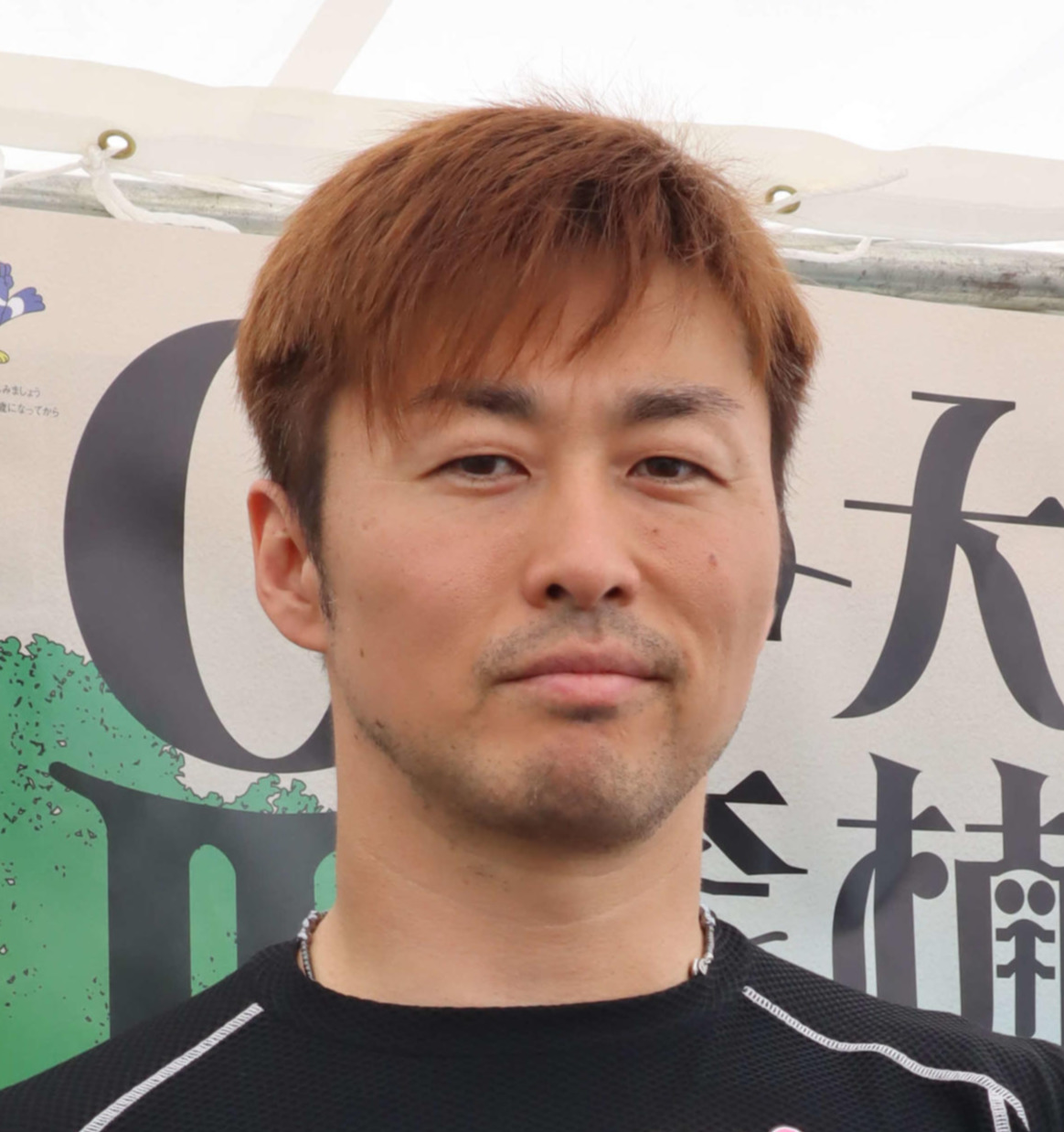 平原康多は右肩甲骨骨折で要加療日数32日と診断された（2023年4月21日撮影）