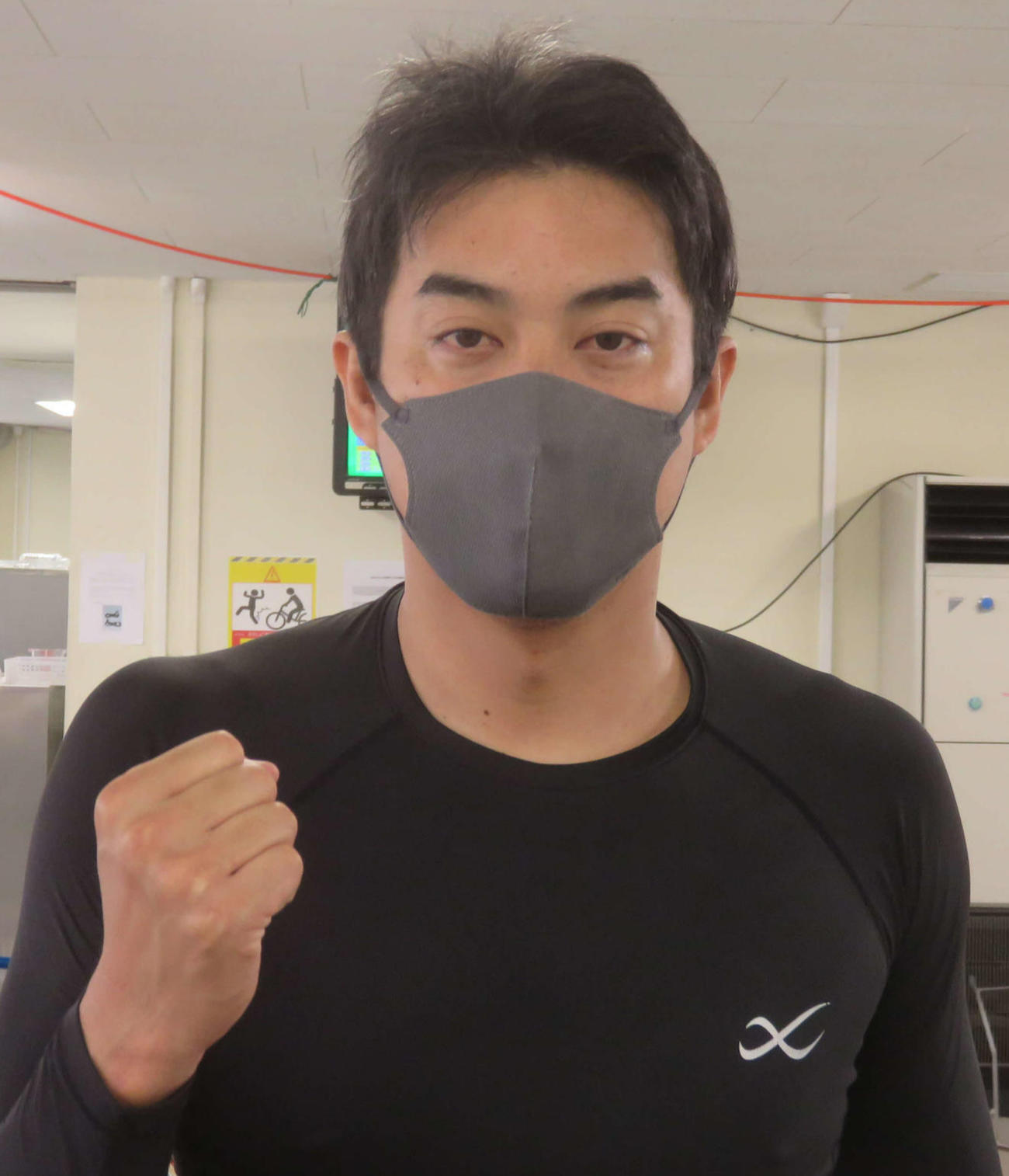 今年初の決勝進出を地元で決めた小林申太