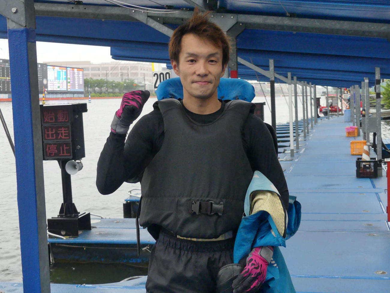 今年2度目の優勝も4コースから決めた下出卓矢