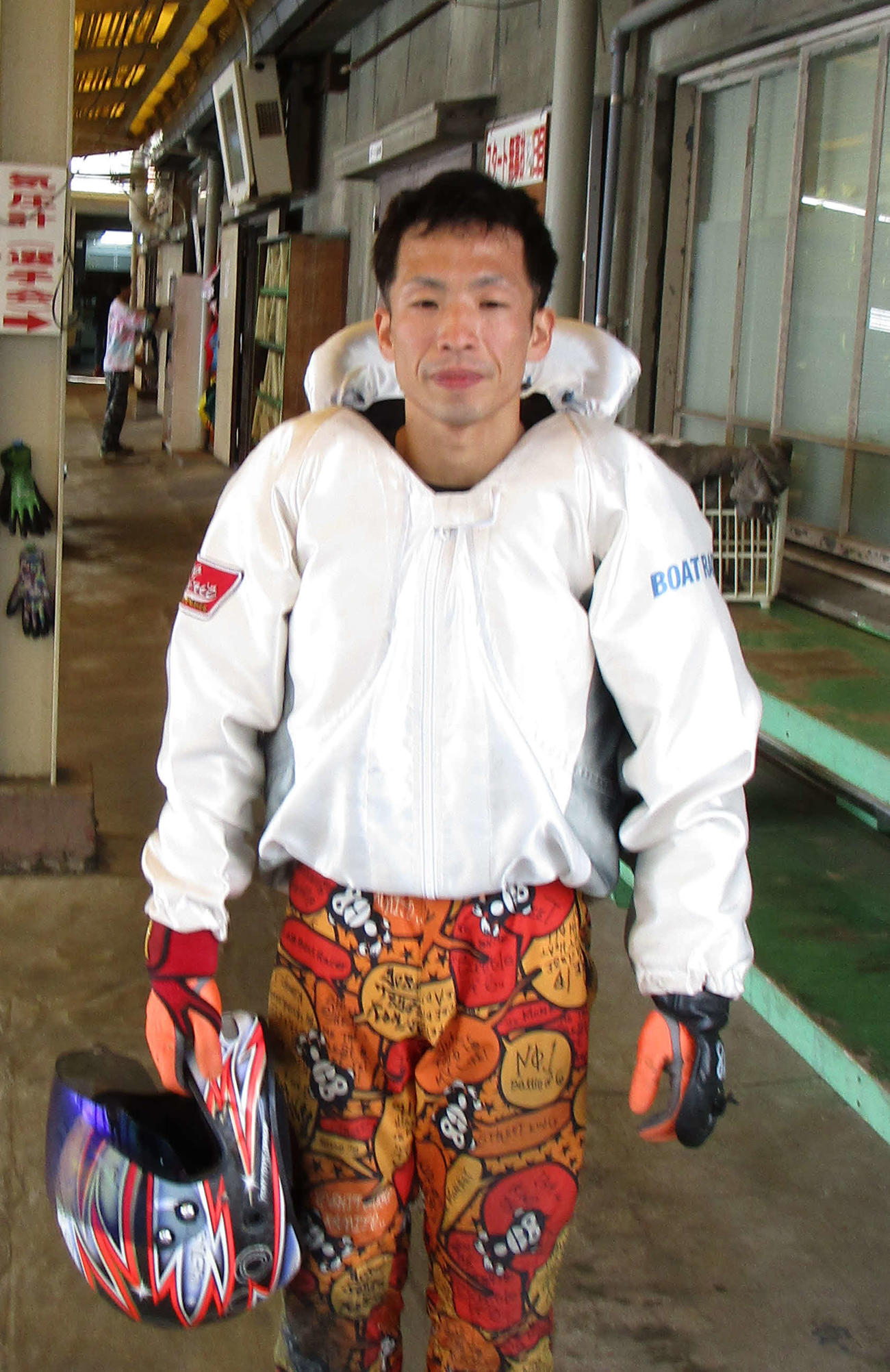 尼崎では初の優出を決めた上條嘉嗣