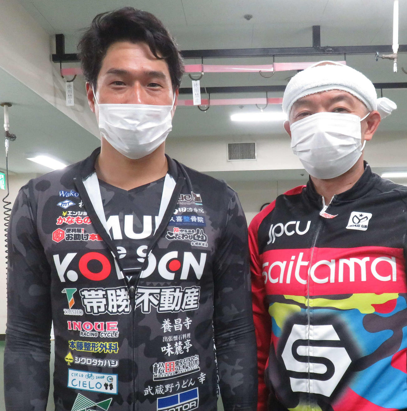 決勝で小沼良（右）と好連係を決めたい小田倉勇二