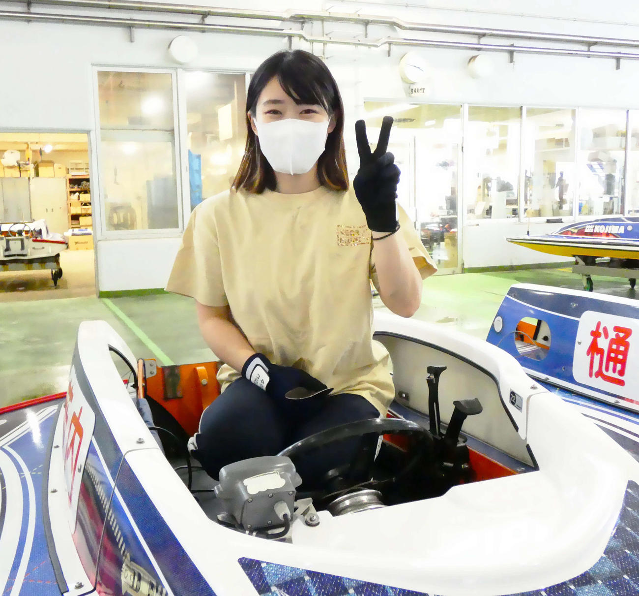 デビュー通算、約7年かけて念願の初A2級となった薮内瑞希（撮影・前原一樹）
