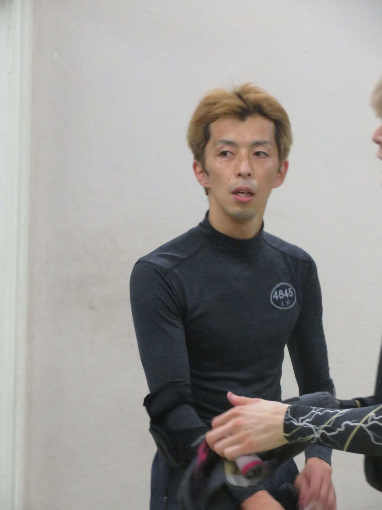 上村純一（登番・4645）安定した仕掛けを続けて予選突破した上村純一