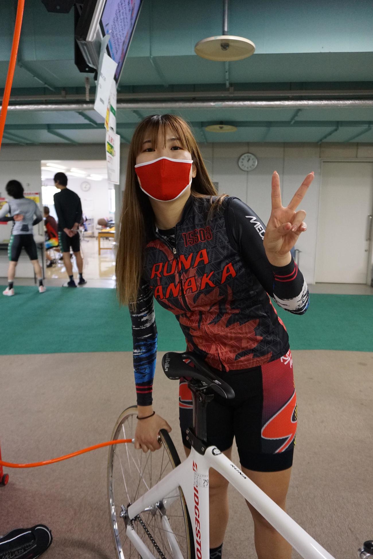 田中月菜は久々の白星で決勝進出に成功