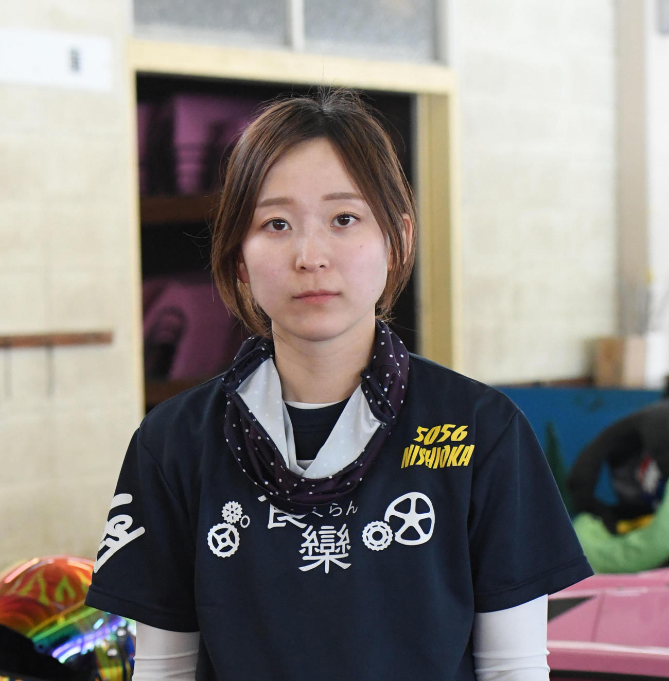 気配がいい西岡成美（撮影・滝沢美穂子）